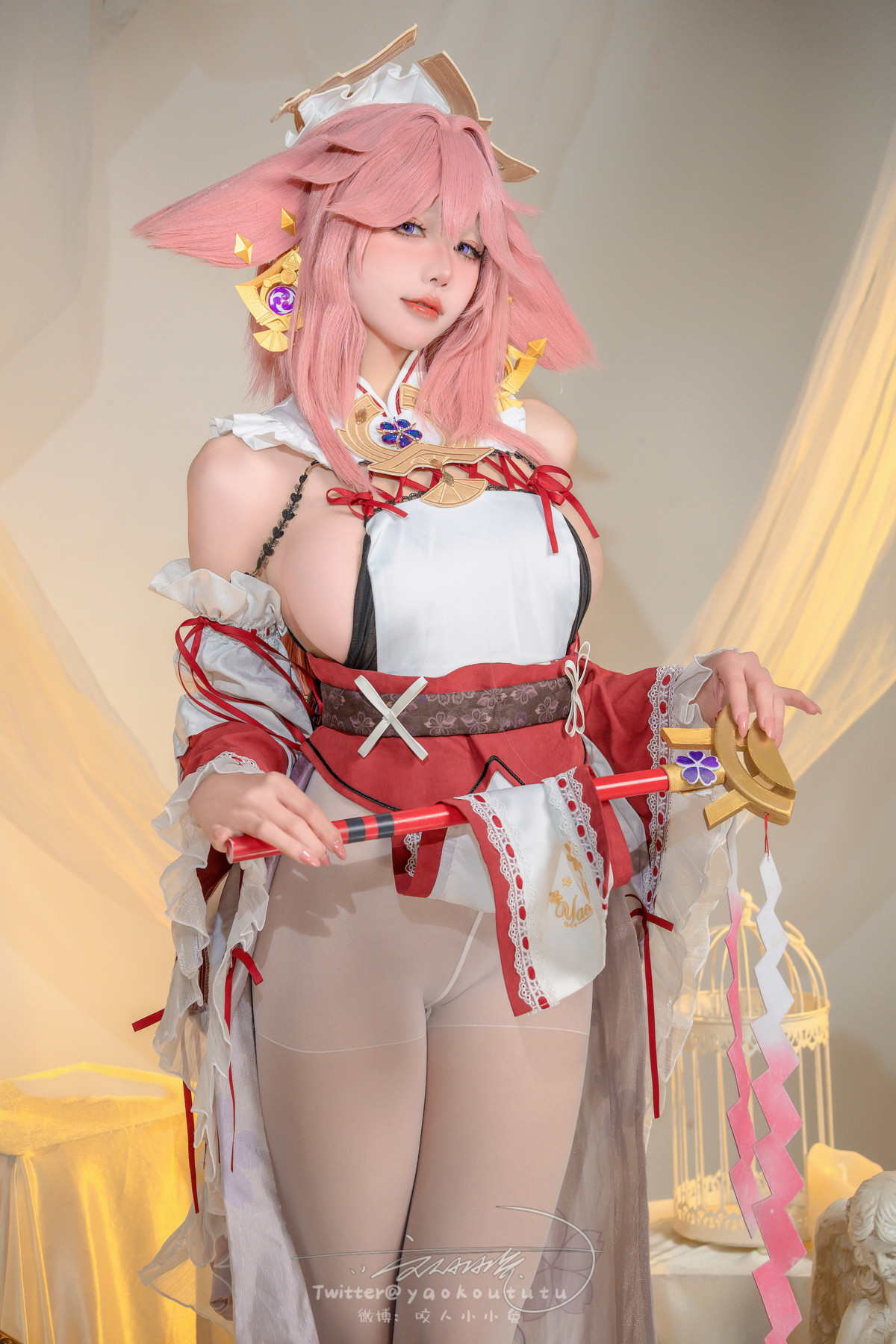 Cosplay 黏黏团子兔 春江水暖 神子贺岁 Set.01