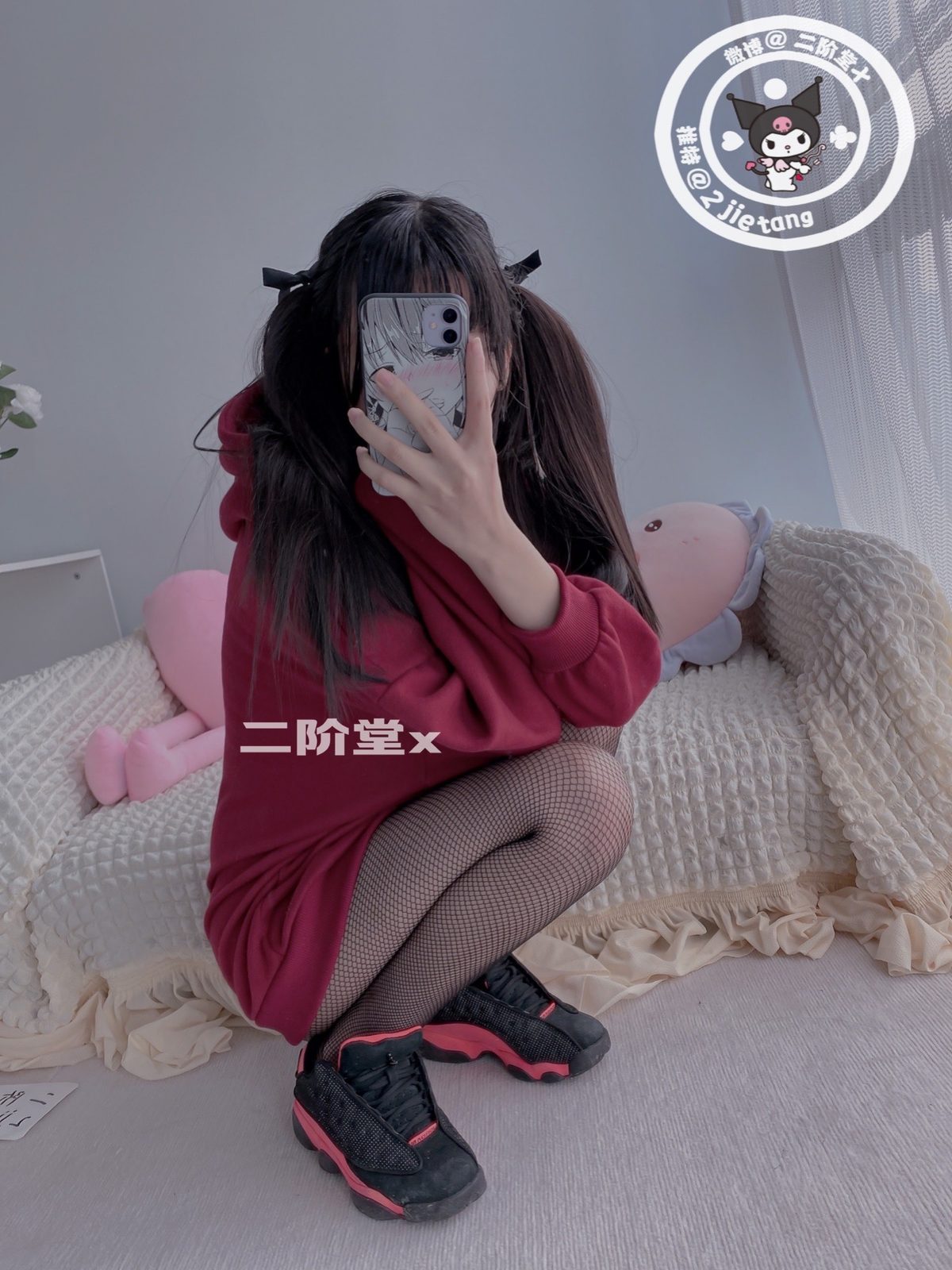 Coser@二阶堂 – 红色外套