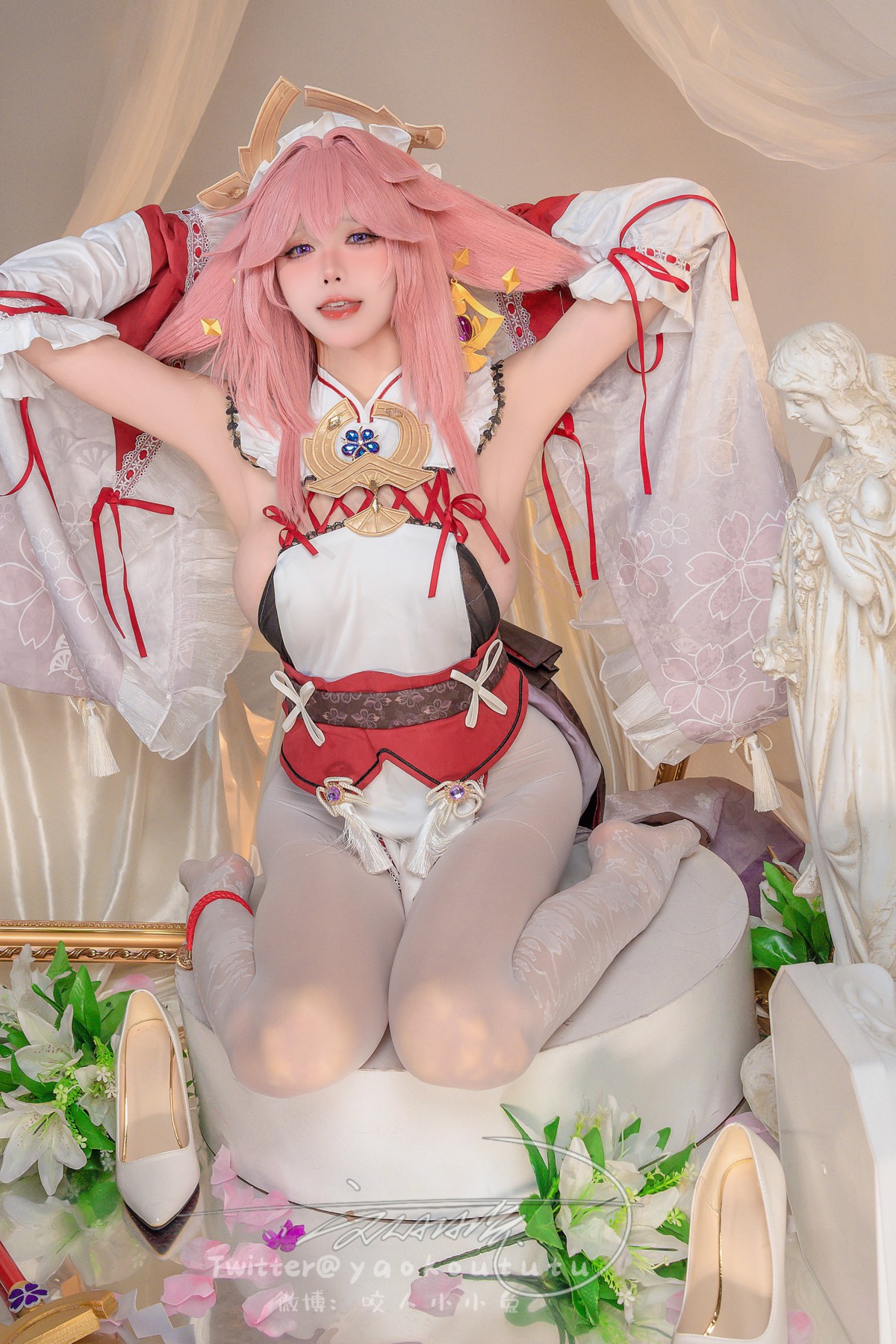 Cosplay 黏黏团子兔 春江水暖 神子贺岁 Set.01