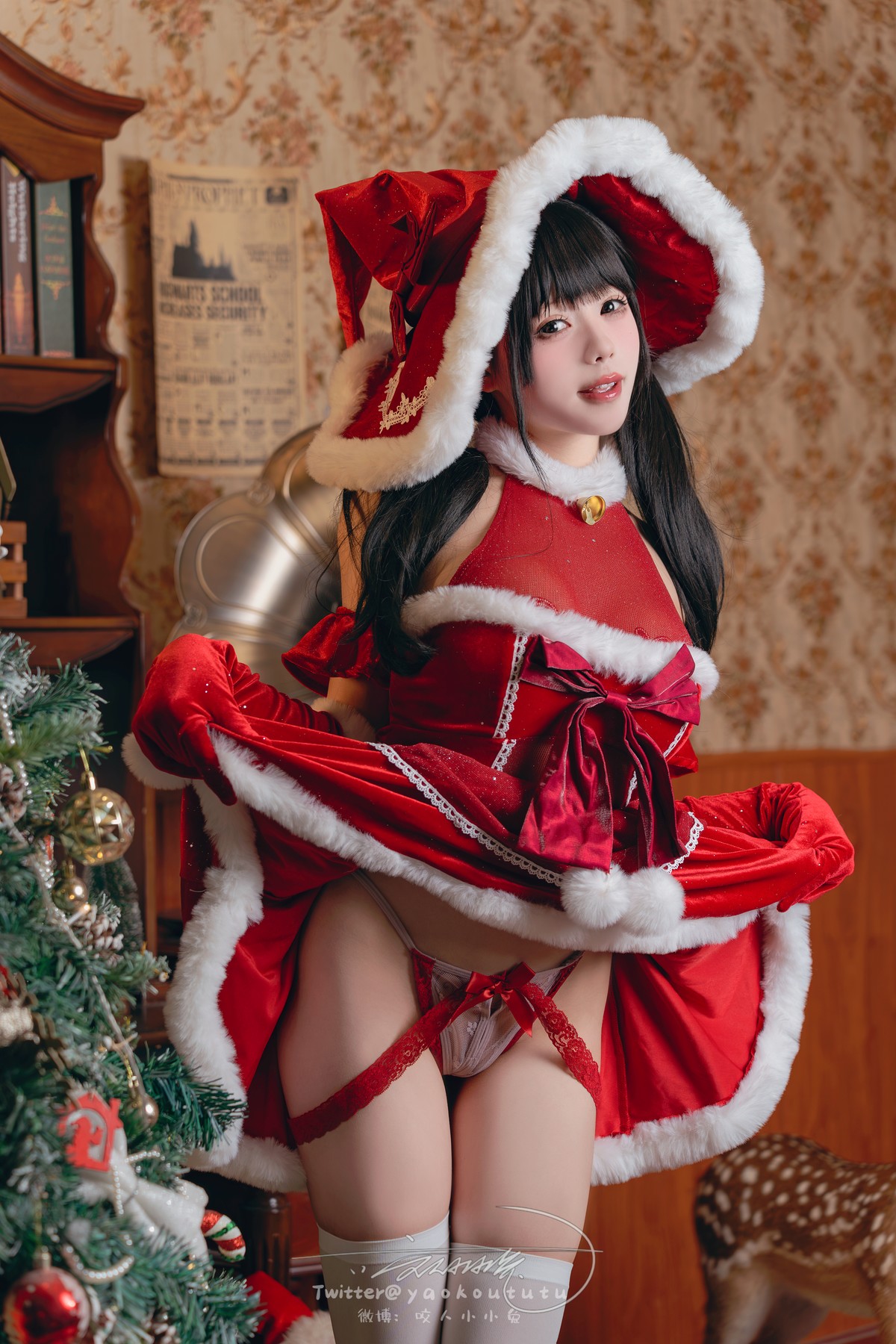 Cosplay 黏黏团子兔 魔女圣诞夜 Christmas Eve Set.01