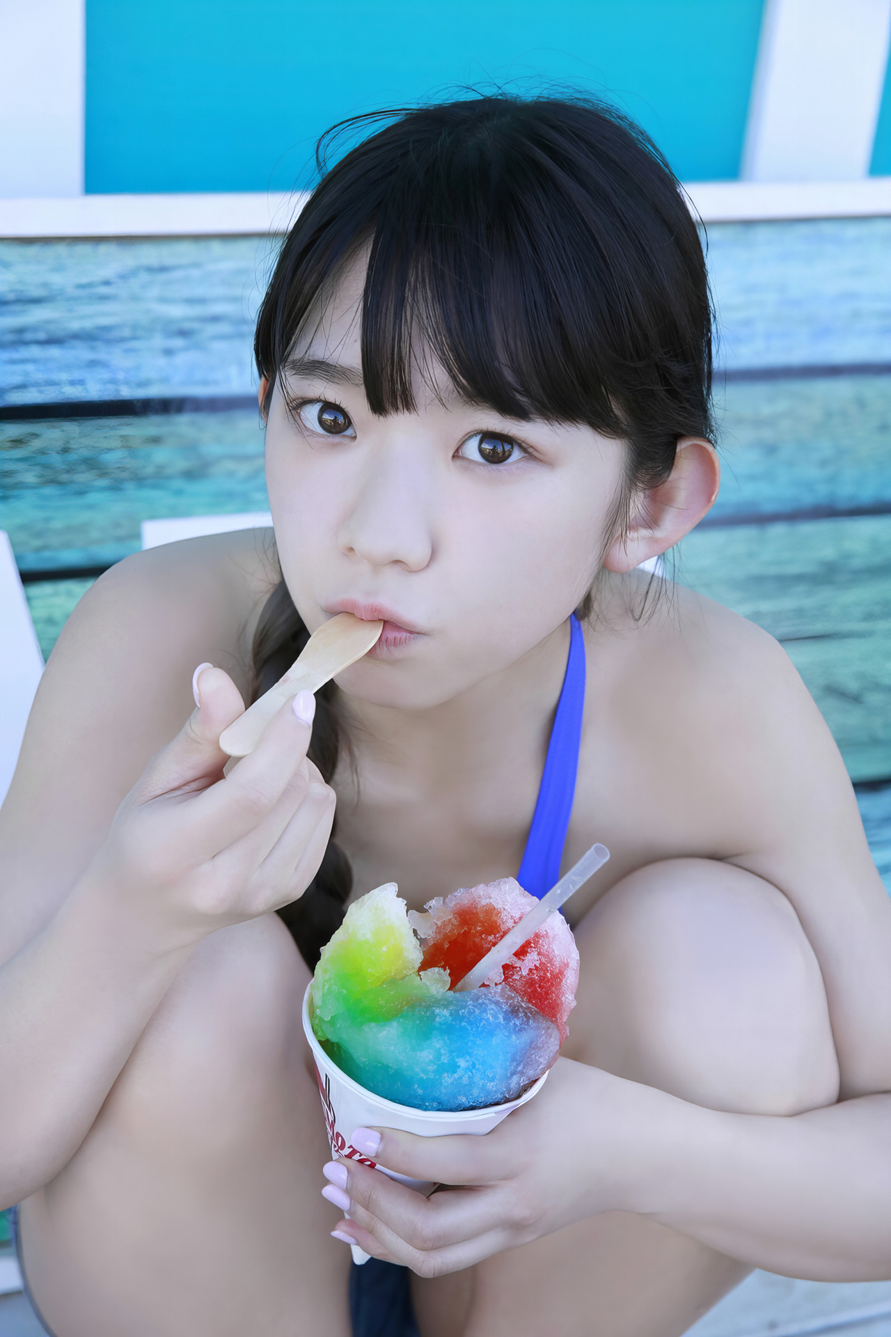 Marina Nagasawa 長澤茉里奈, YS-Web Vol.833 [最強合法ロリ巨乳、南国の休日!!!!] Set.03