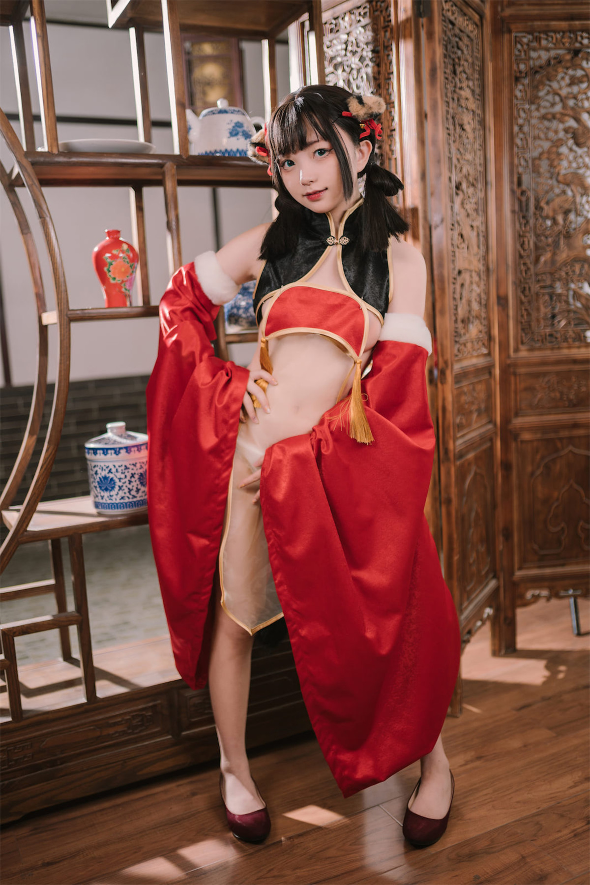 Cosplay 花铃 虎团团 Set.01