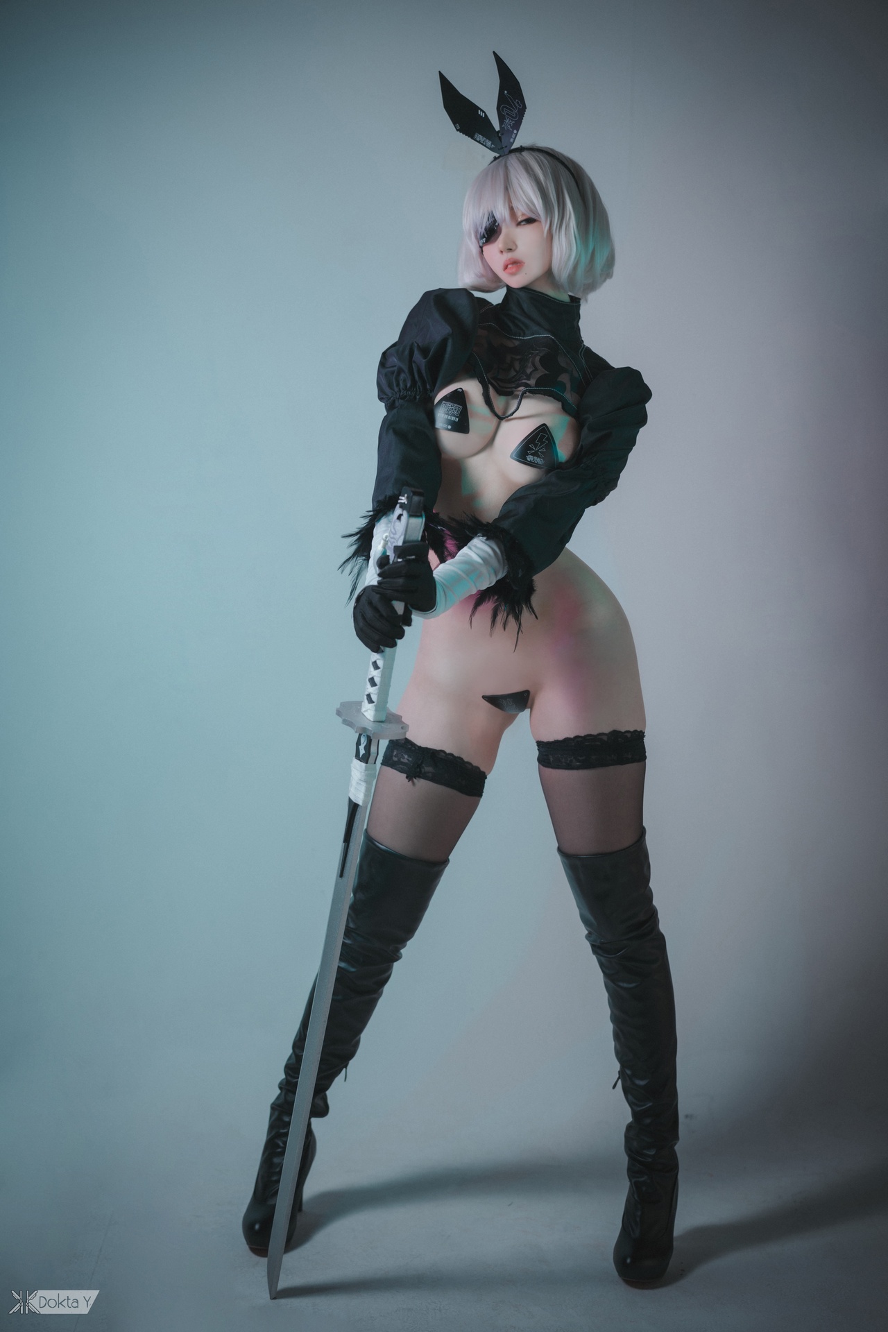 Bambi 밤비, [DJAWA] 2B (Nier) La Rose Noire Version-S