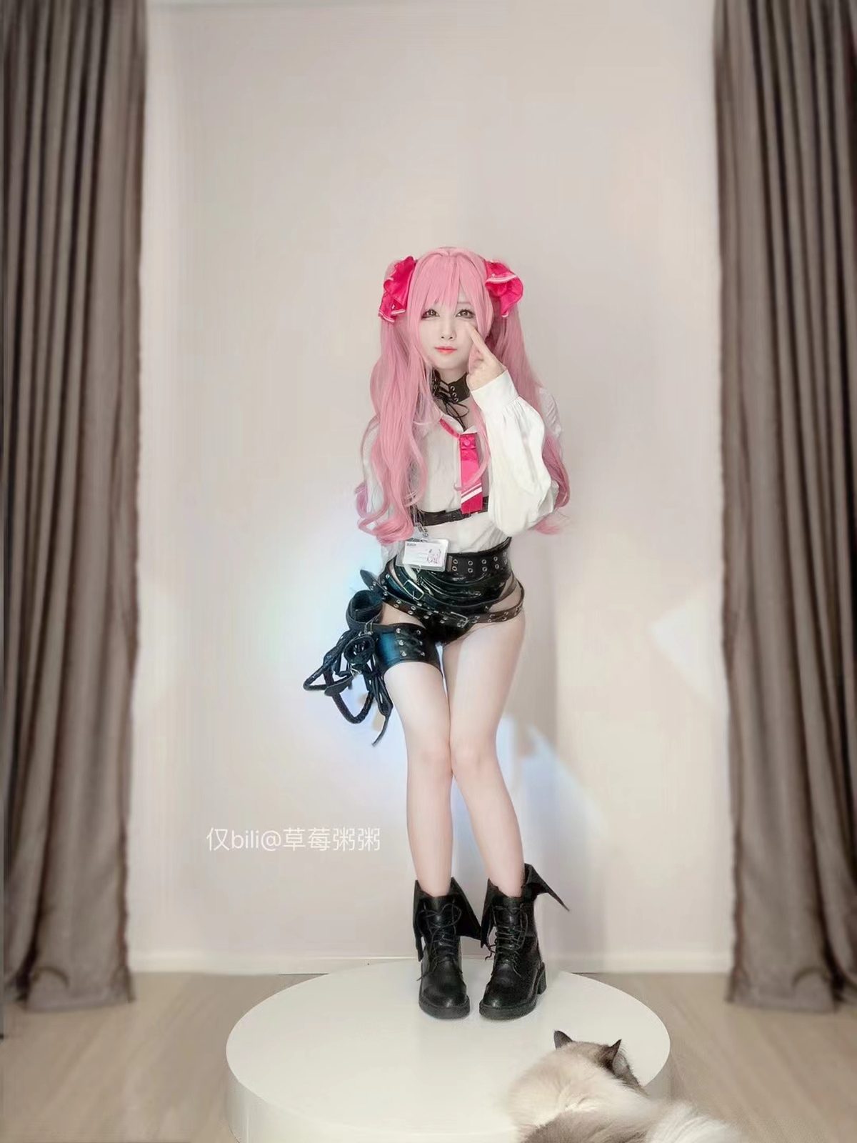 Cao Mei Zhou Zhou 草莓粥粥 – 2023-12月舰长福利 A 43 Cao Mei Zhou Zhou 草莓粥粥 – 2023-12月舰长福利 A