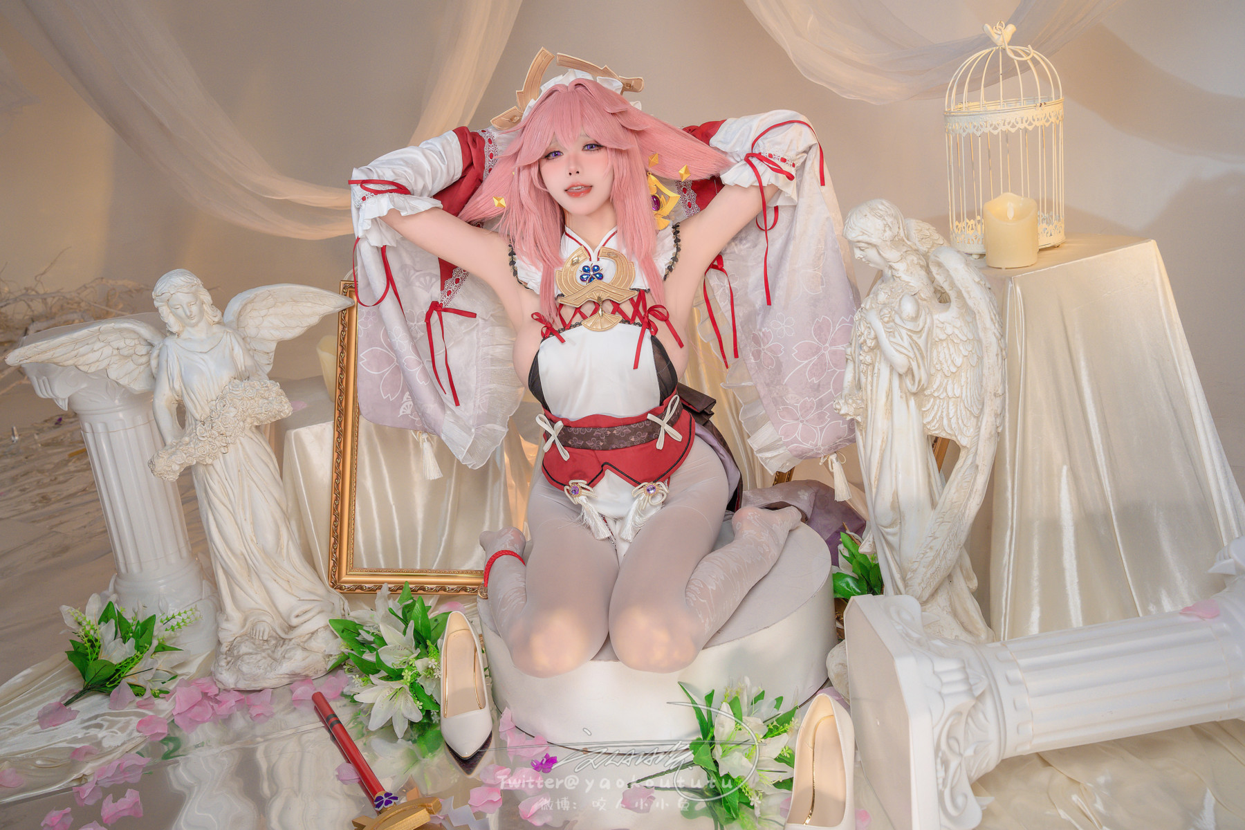 Cosplay 黏黏团子兔 春江水暖 神子贺岁 Set.01