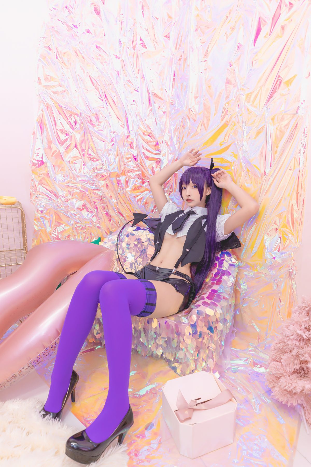 Coser@神楽坂真冬 Vol.064 绝对企画-黛玉And小恶魔 色の香り Part1