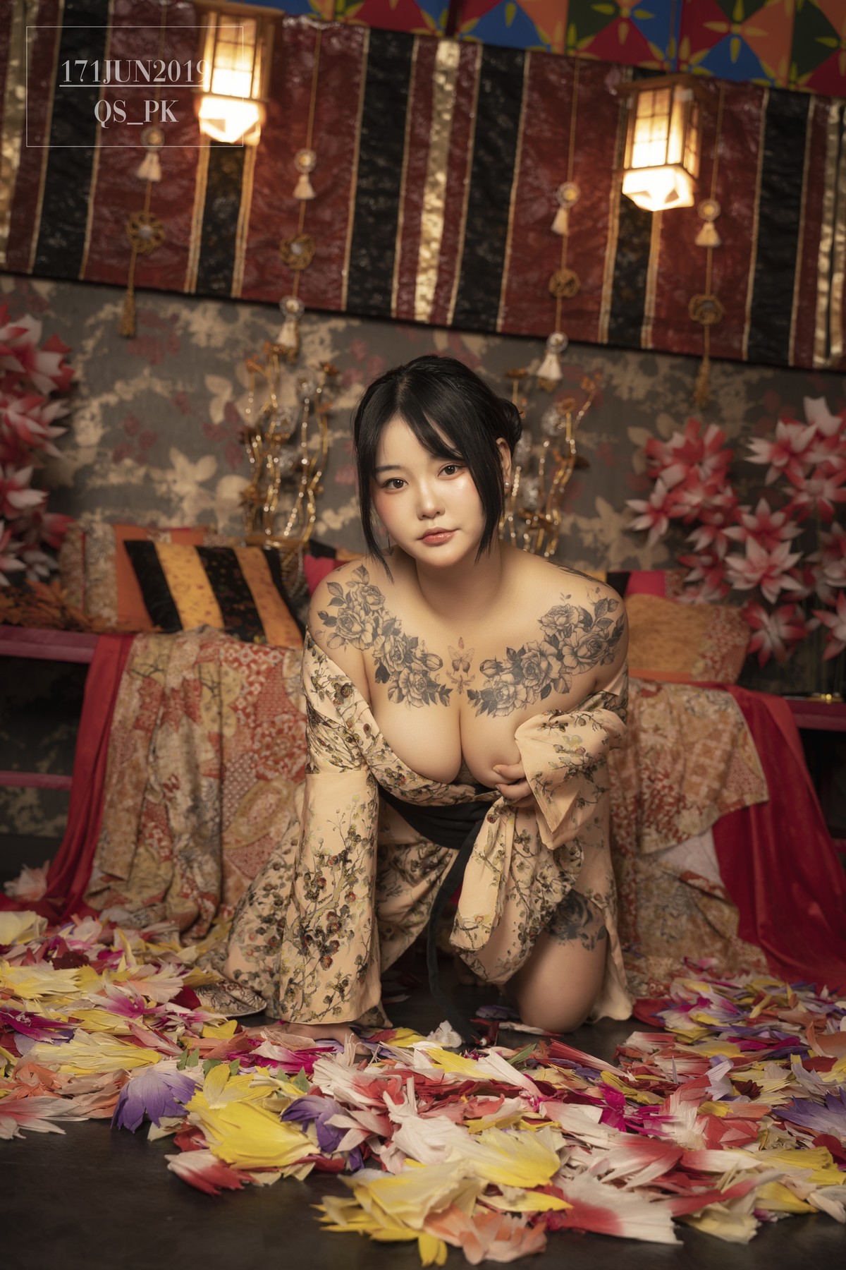 Jeon BoYeon 전보연, [SAINT Photolife] BoYeon Yukata Set.01 [28P]