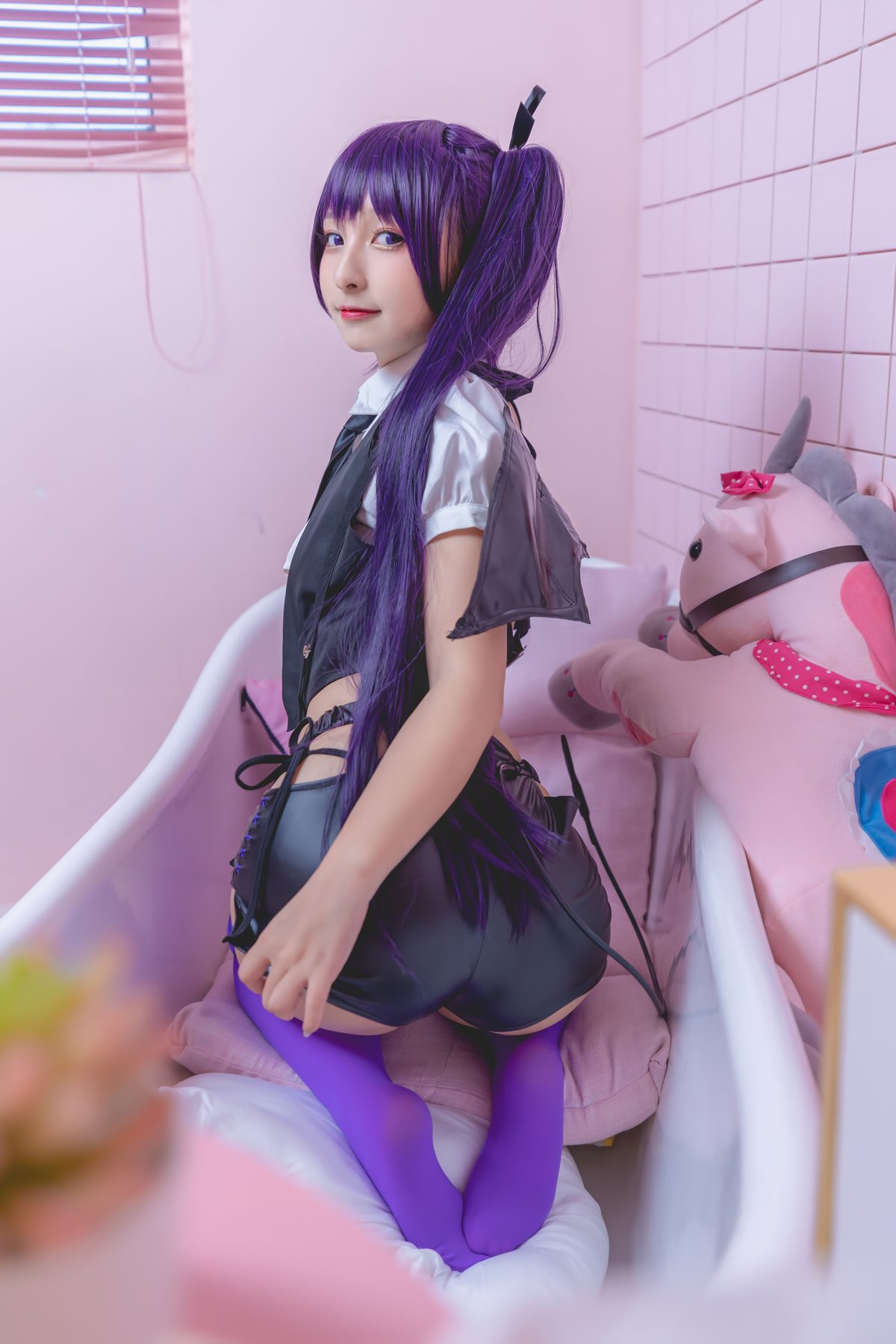 Coser@神楽坂真冬 Vol.064 绝对企画-黛玉And小恶魔 色の香り Part2