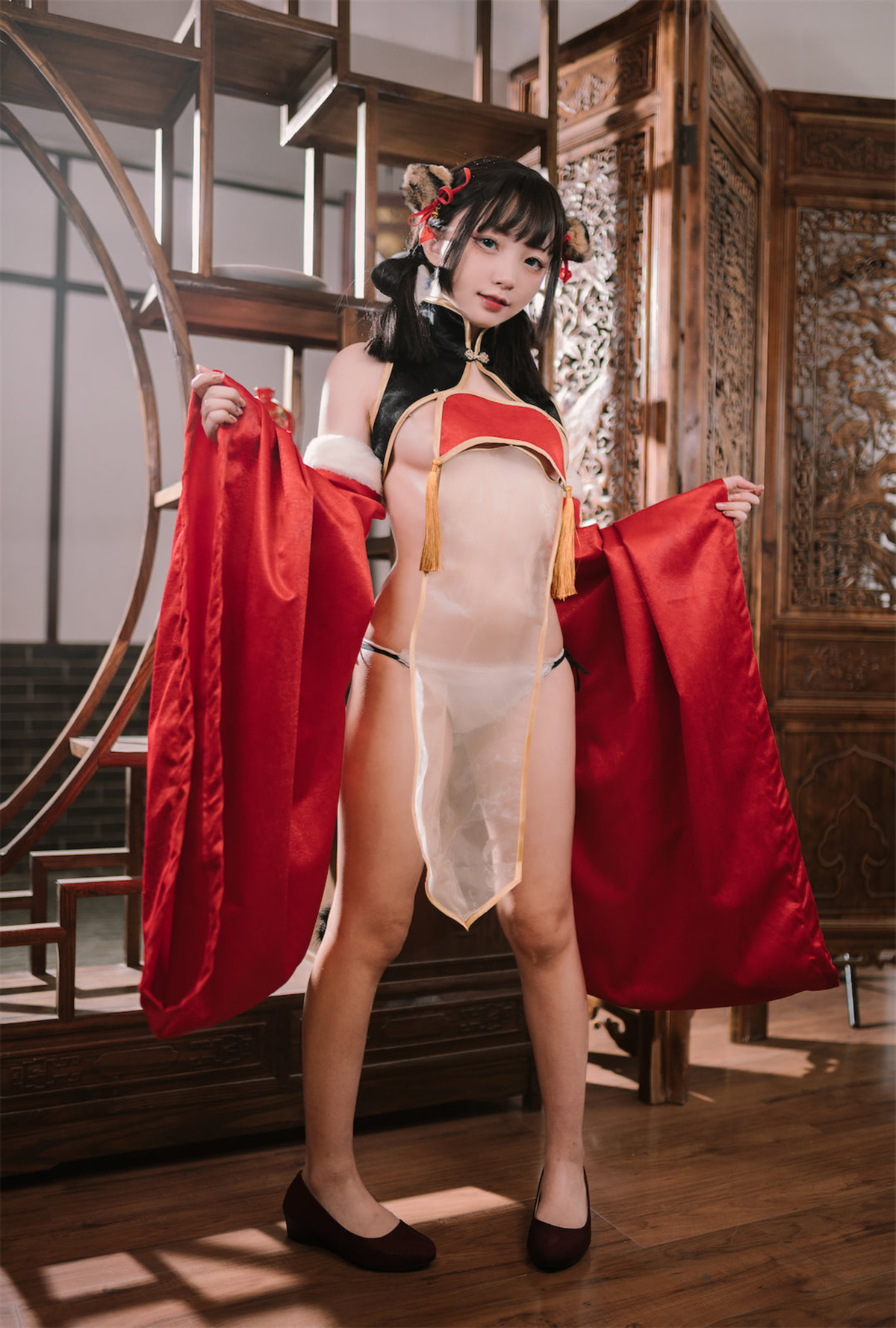 Cosplay 花铃 虎团团 Set.01