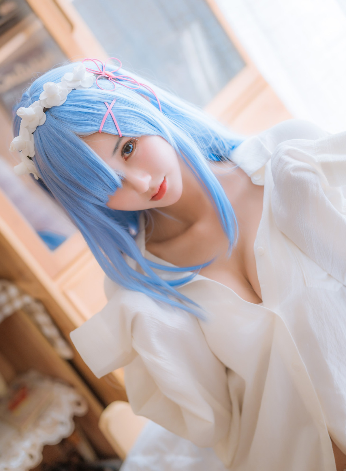 Cosplay 羽生三未图集 蕾姆