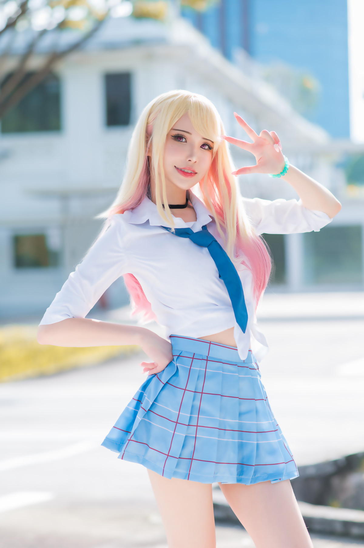 Cosplay Plant Lily 花リリ 更衣人偶坠入爱河 Set.01