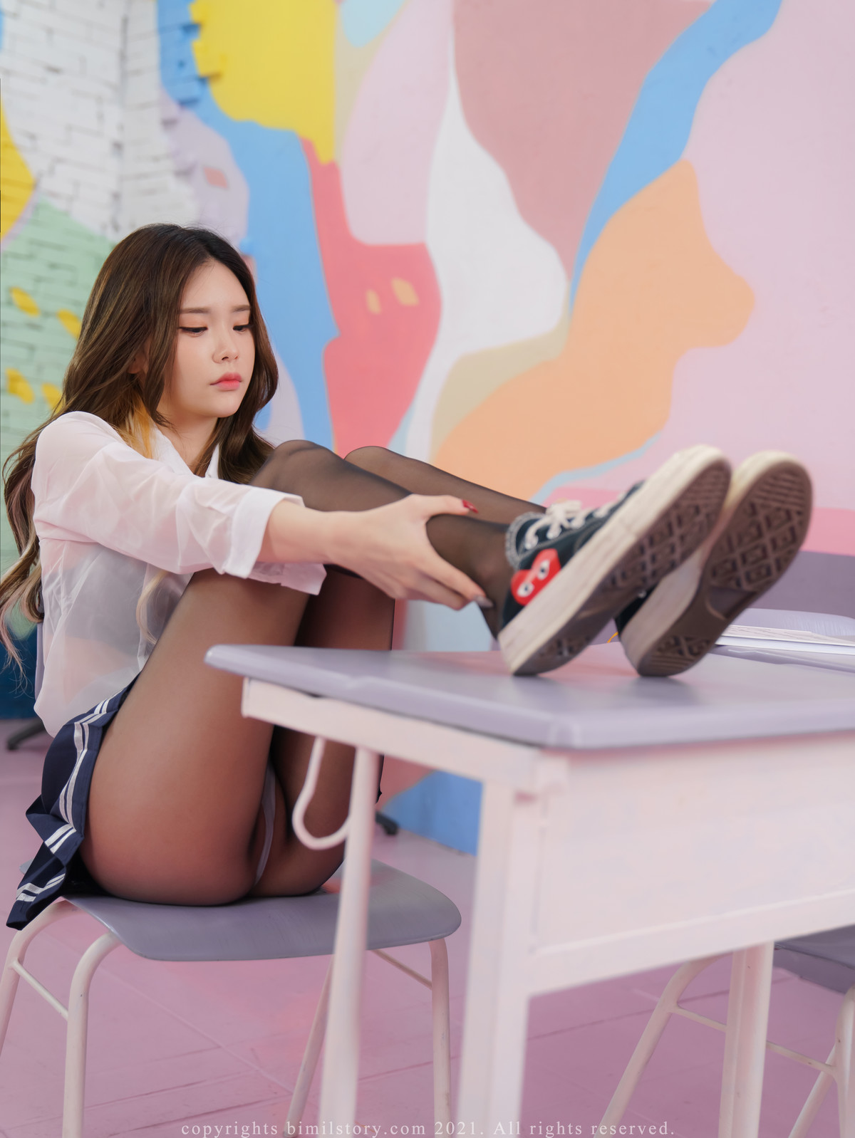 Yuka 유카, [Bimilstory] Yuka is in Secret Class Set.02