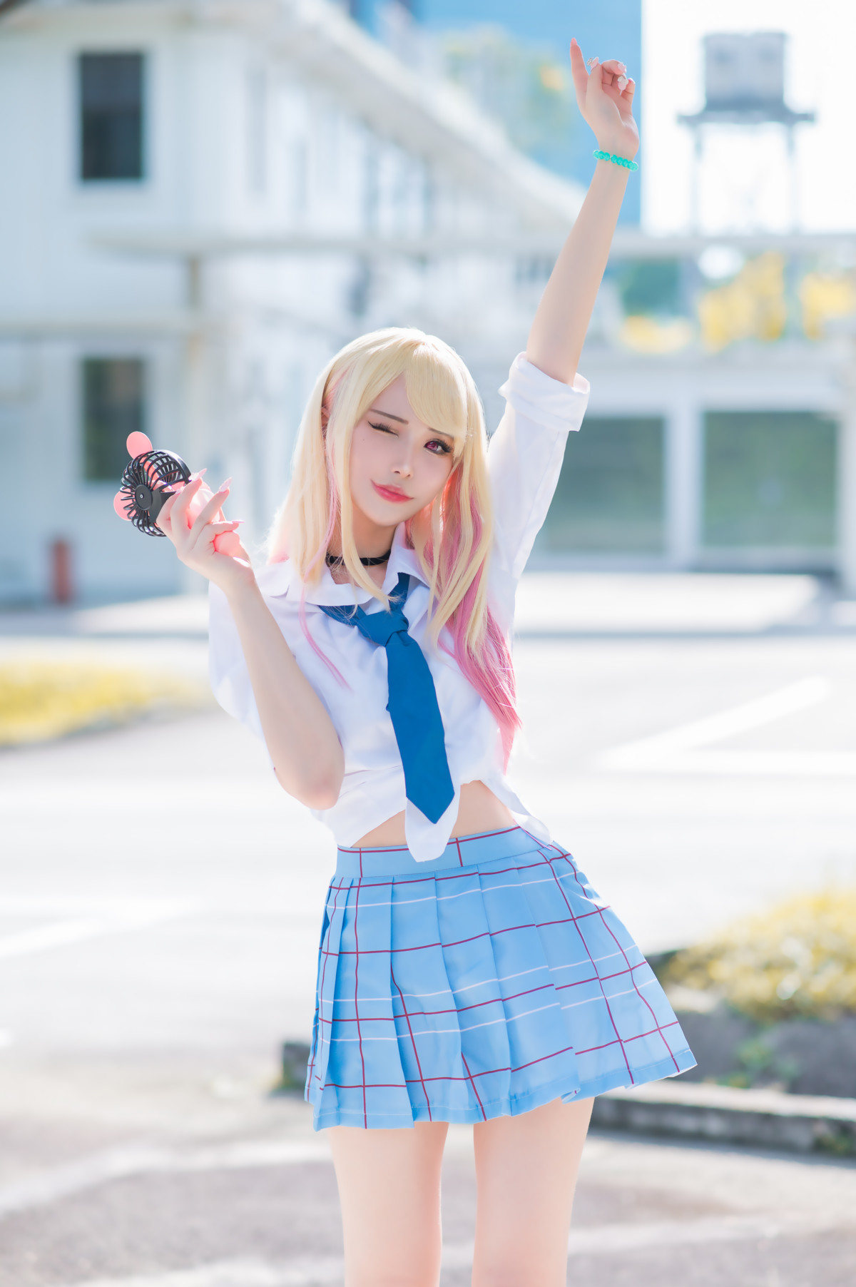 Cosplay Plant Lily 花リリ 更衣人偶坠入爱河 Set.01