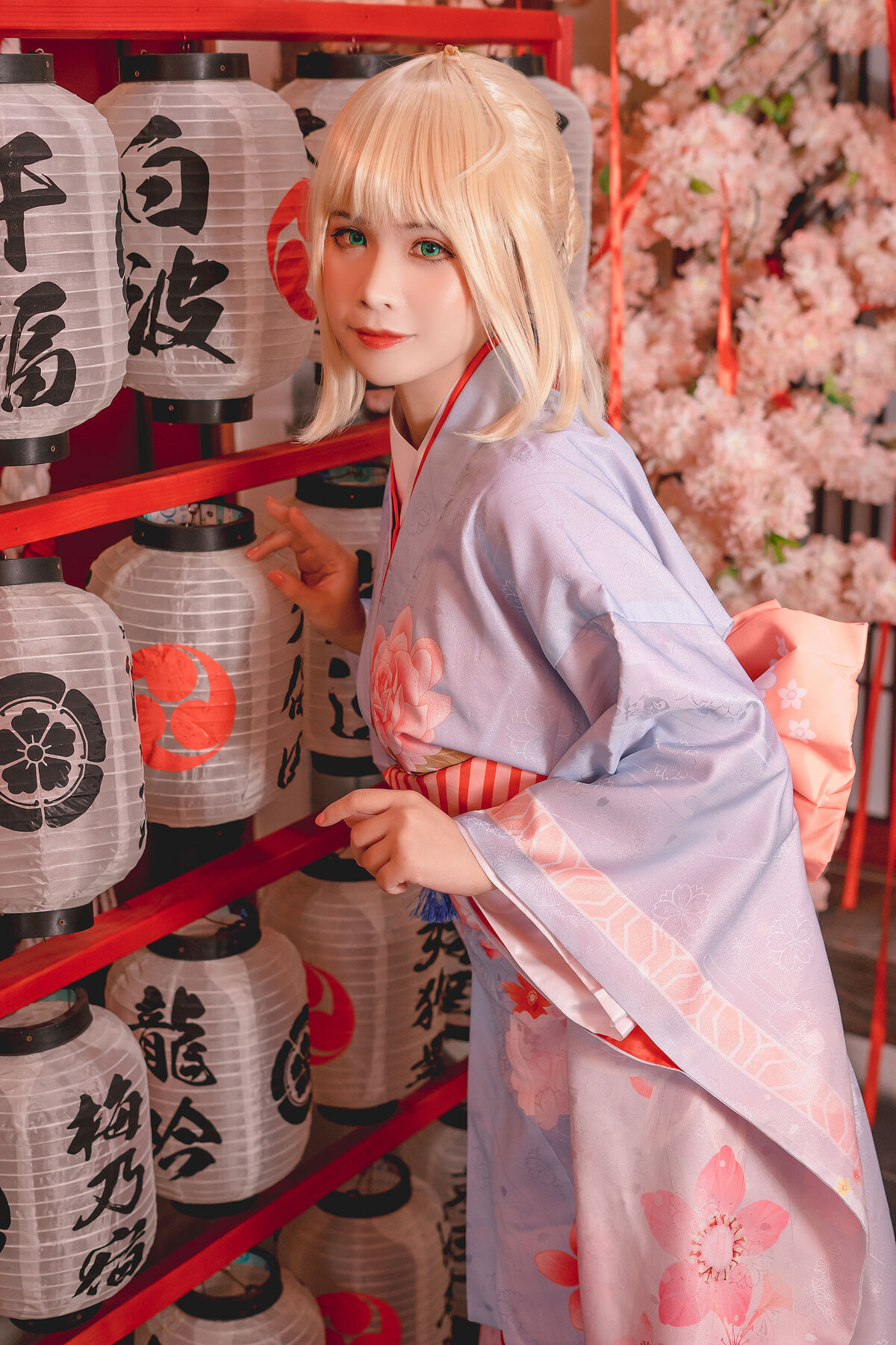 Coser@Pyon – Saber Kimono