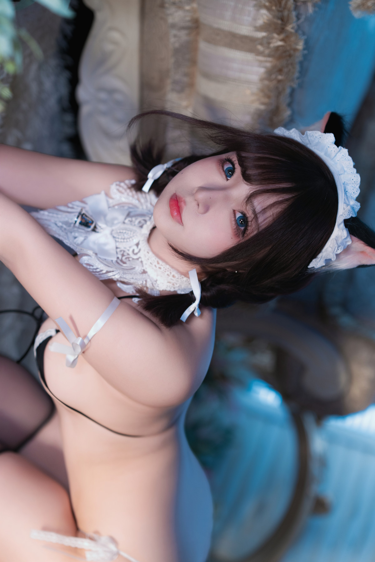 Cosplay Yuuhui玉汇 黑猫女仆 Set.03