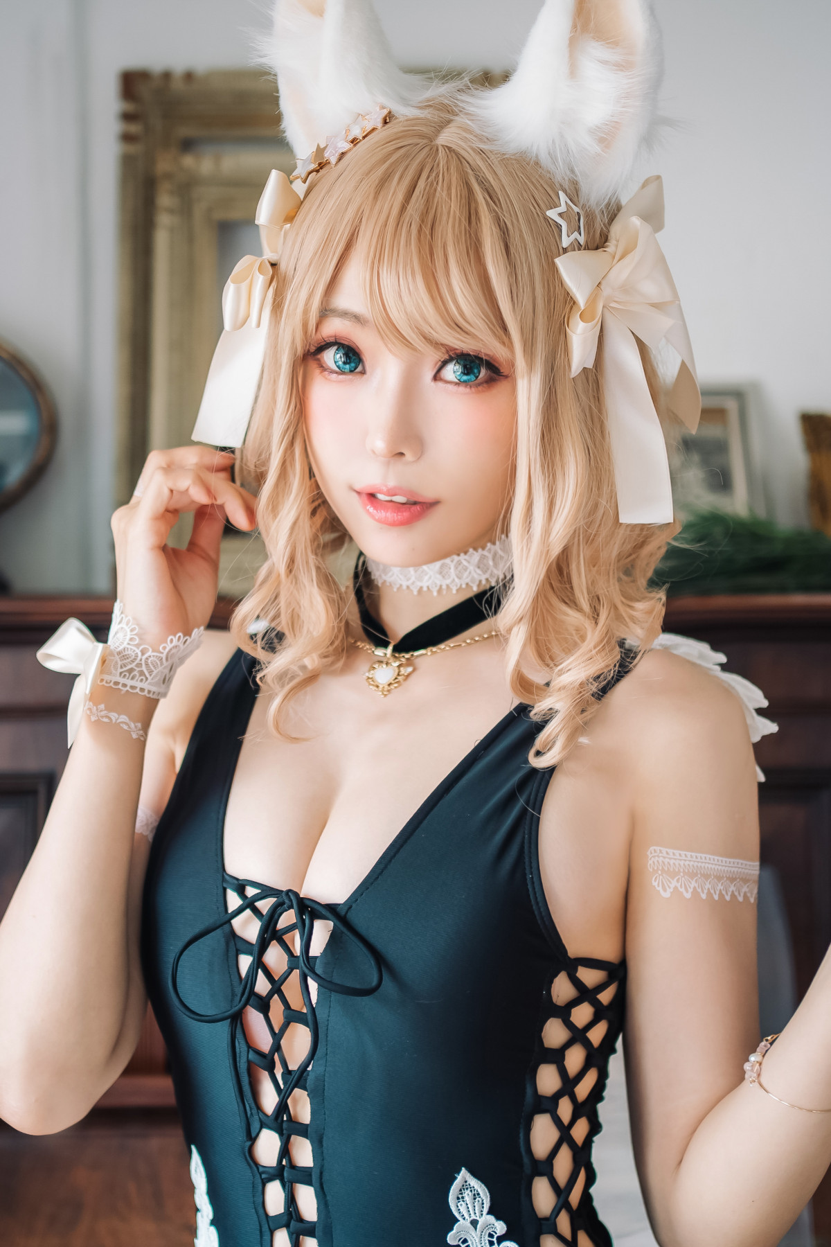 Cosplay ElyEE子 Original Swimsuit Set.02