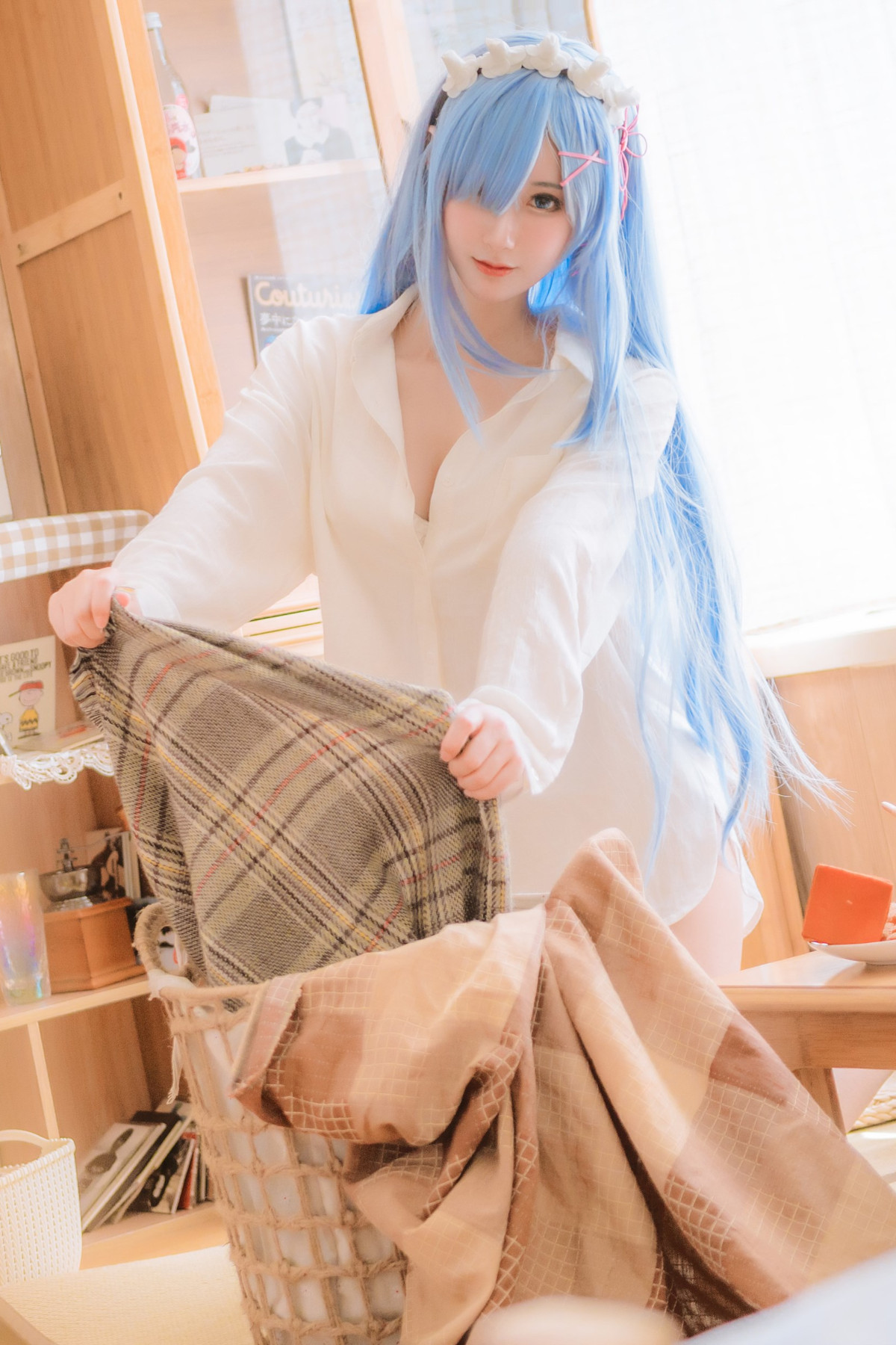Cosplay 羽生三未图集 蕾姆