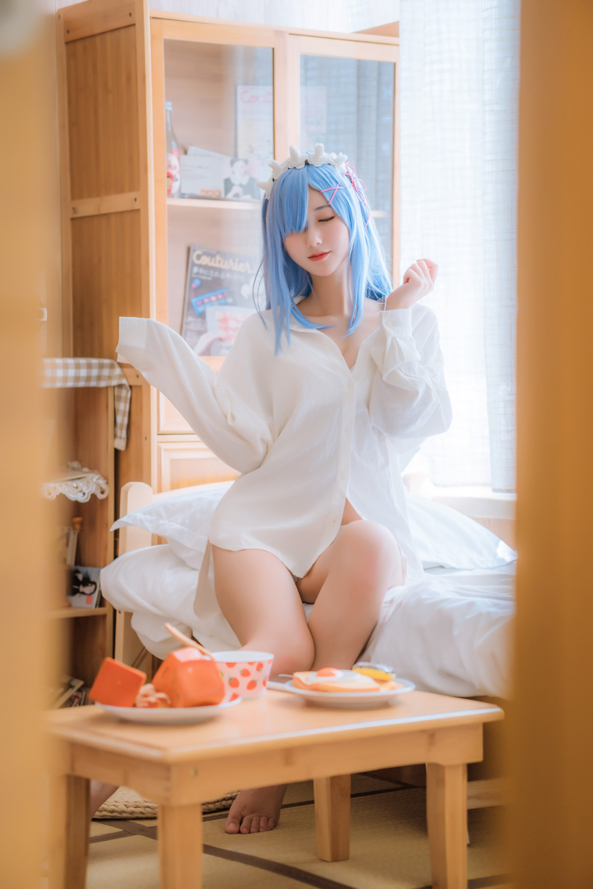 Cosplay 羽生三未图集 蕾姆