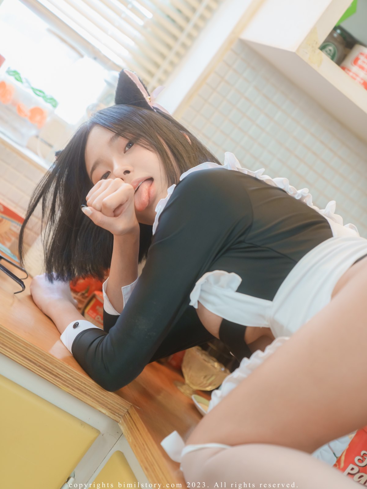 Bimilstory Mina 민아 Vol.25 – Black Cat Mina