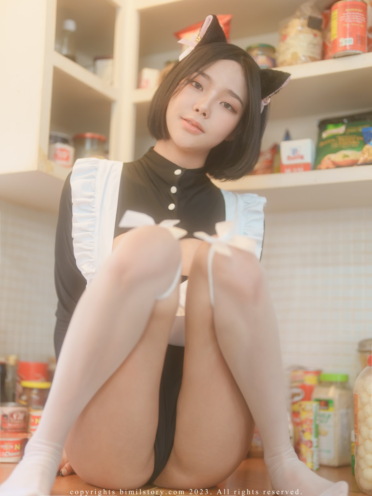 Bimilstory Mina 민아 Vol.25 – Black Cat Mina