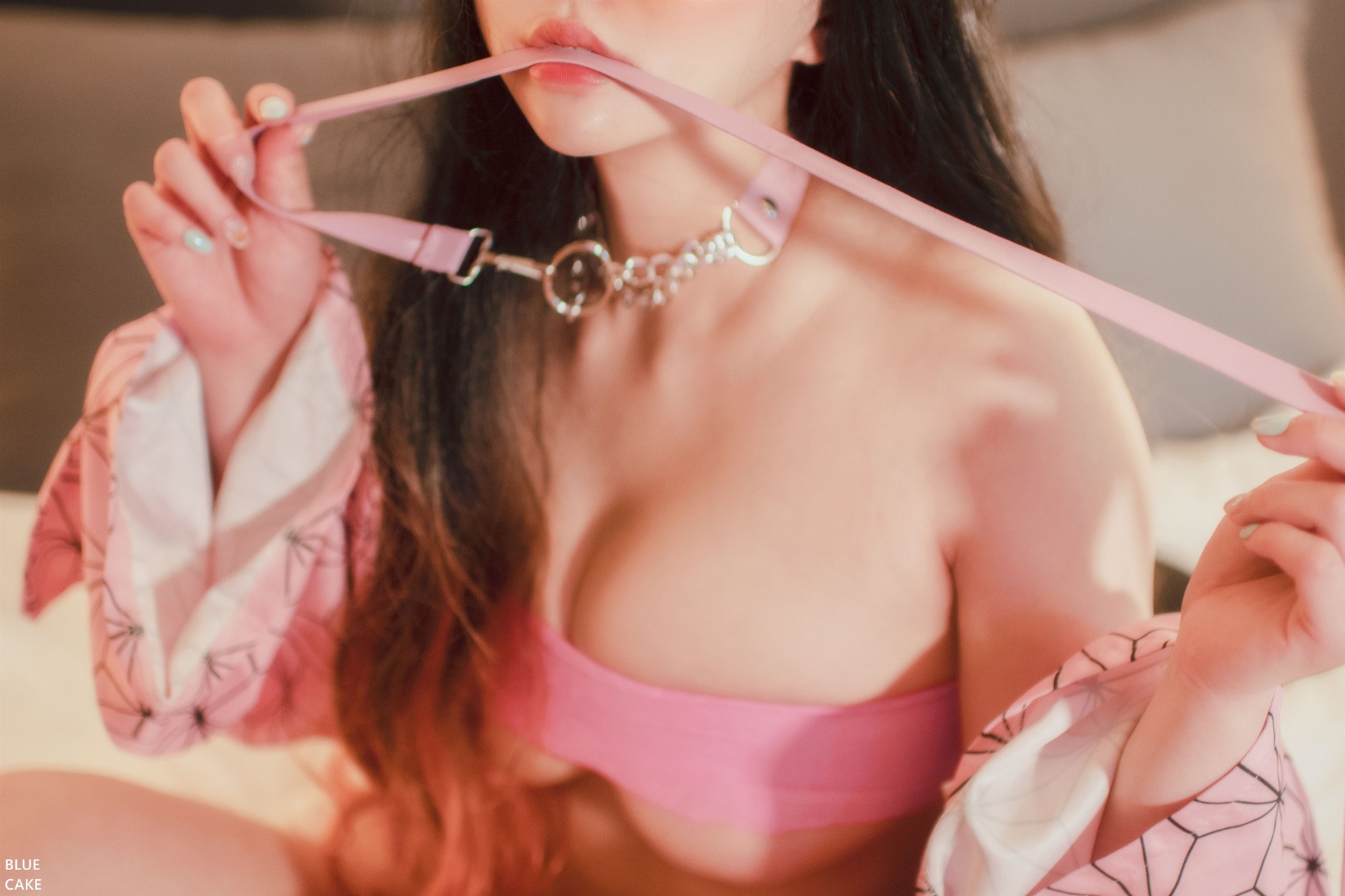 Son Yeeun 손예은, [BLUECAKE] Pink Oni Set.02