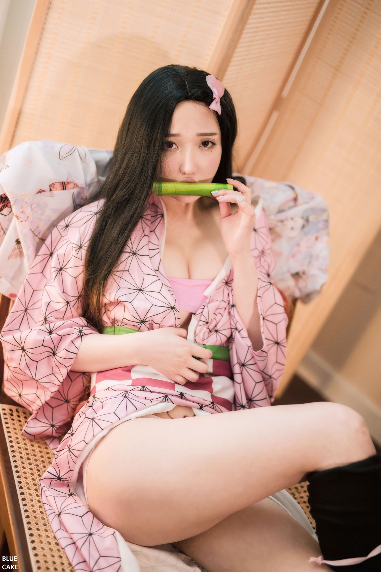 Son Yeeun 손예은, [BLUECAKE] Pink Oni Set.01