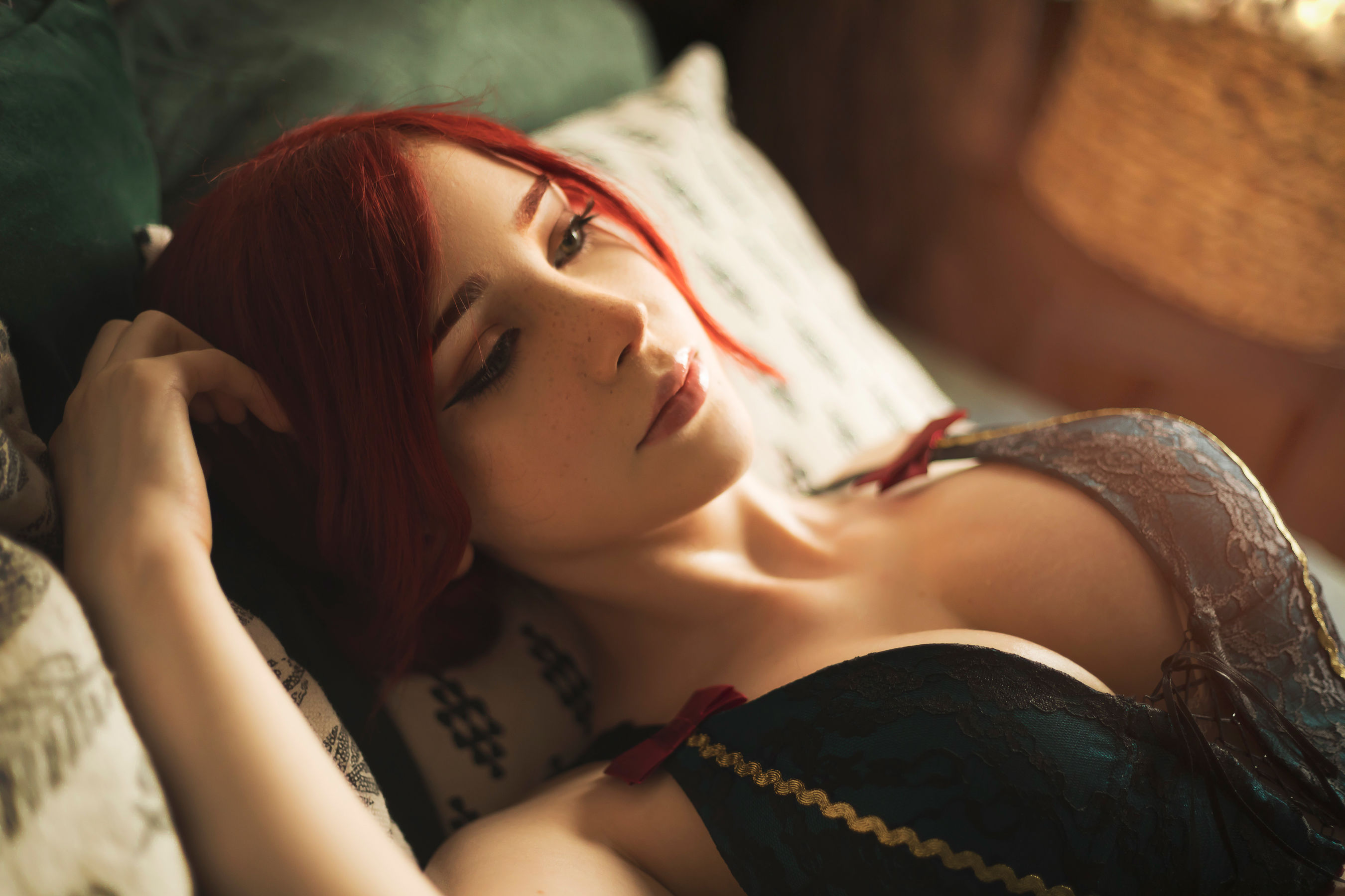 [COS福利] 国外美女SayaTheFox - Triss Merigold