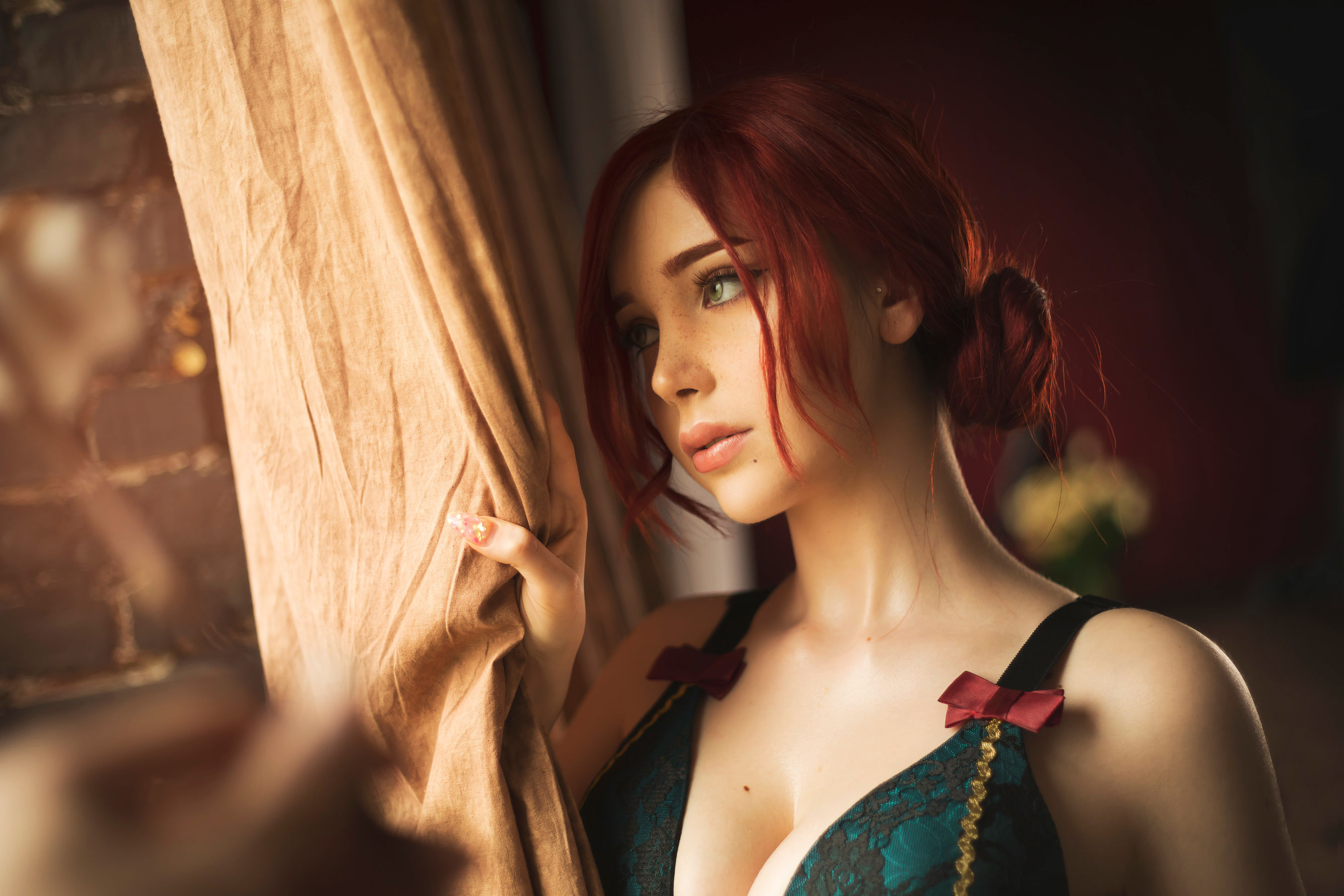 [COS福利] 国外美女SayaTheFox - Triss Merigold
