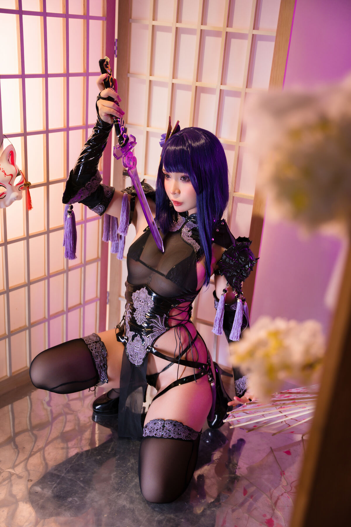 Coser@UmekoJ – Raiden Shogun Part1