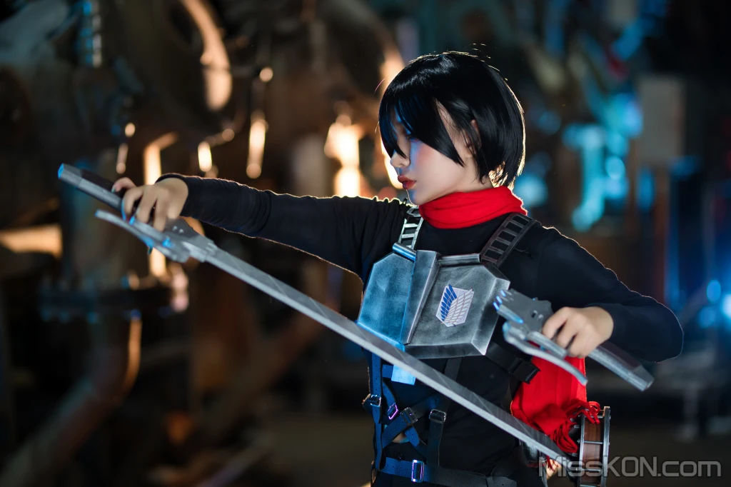 Coser@UmekoJ: Mikasa Final Season (155 photos )