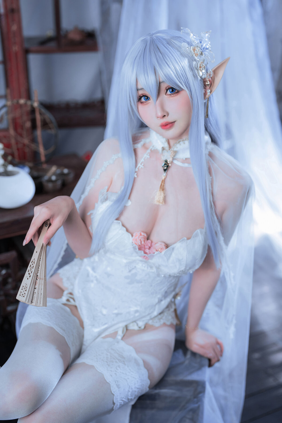 Coser@rioko凉凉子 – 阿尔比恩旗袍