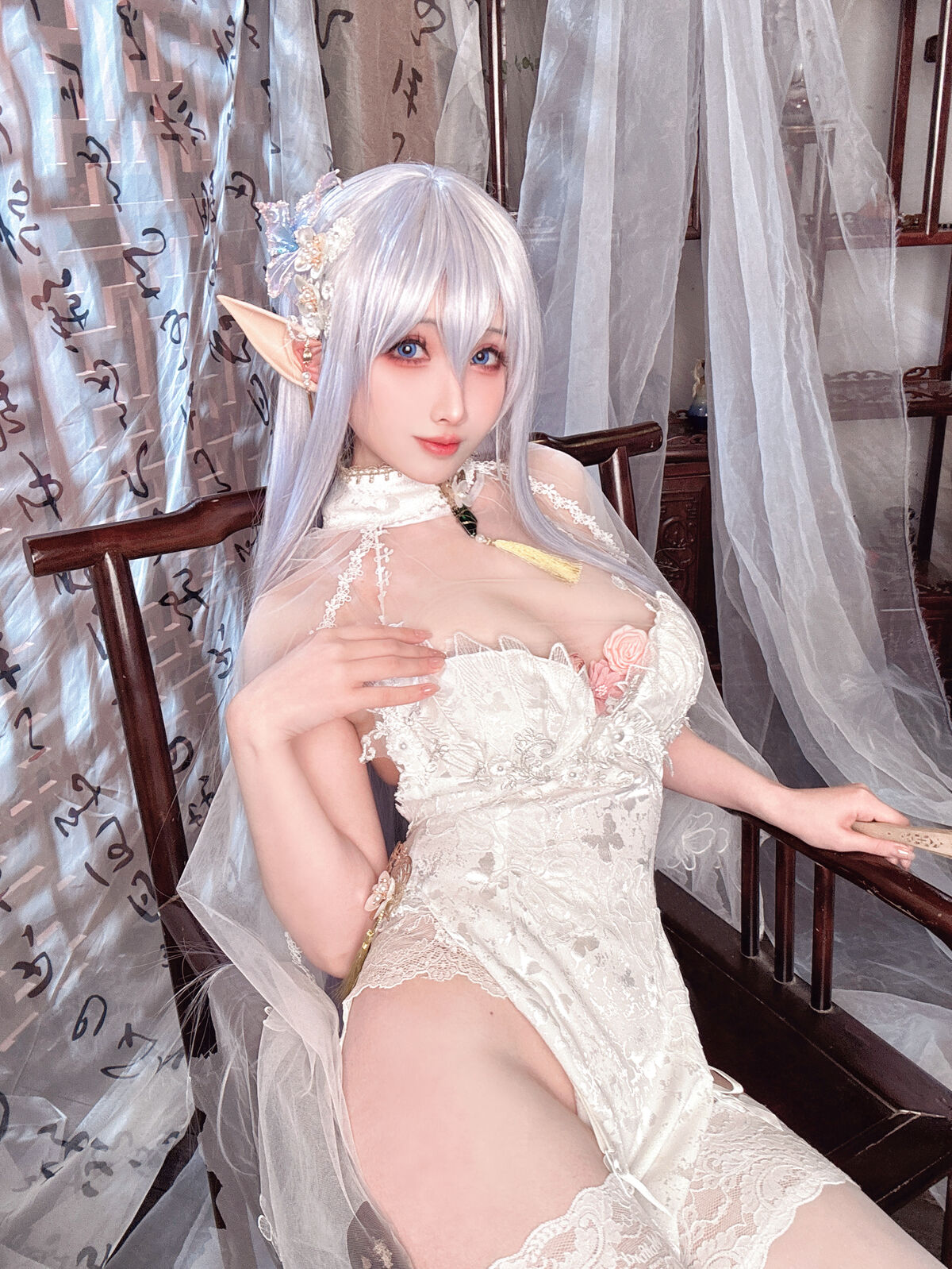 Coser@rioko凉凉子 – 阿尔比恩旗袍