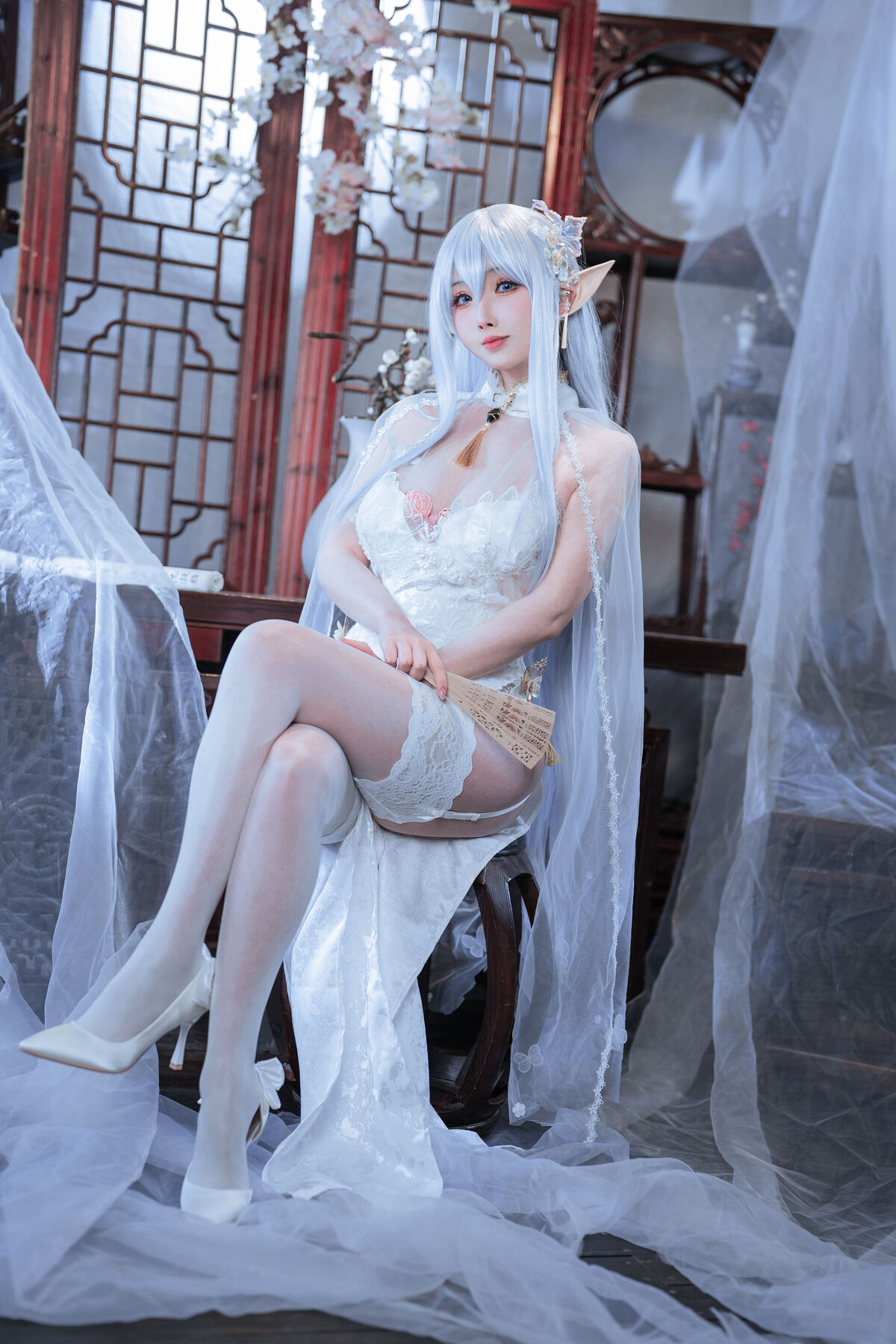 Coser@rioko凉凉子 – 阿尔比恩旗袍