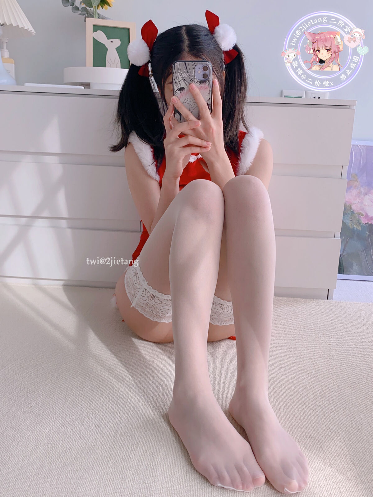 Coser@二阶堂 – 圣诞旗袍 Part2