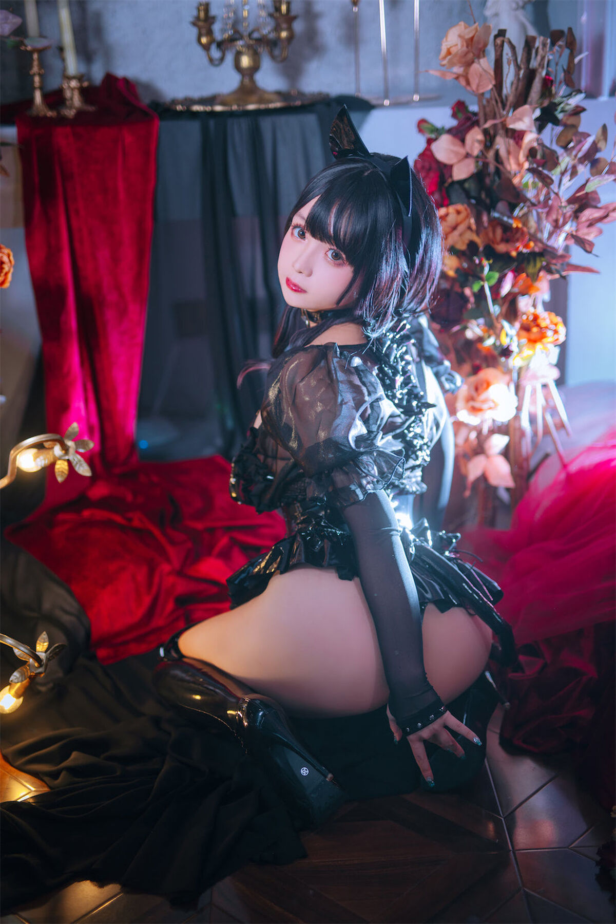 Coser@日奈娇 – 皮衣系列 猫猫领域 Part2