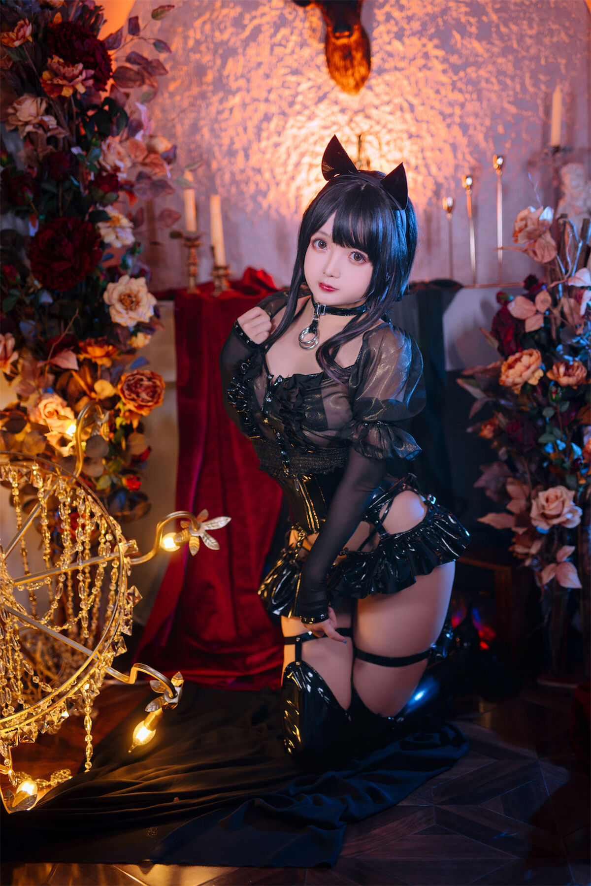 Coser@日奈娇 – 皮衣系列 猫猫领域 Part2