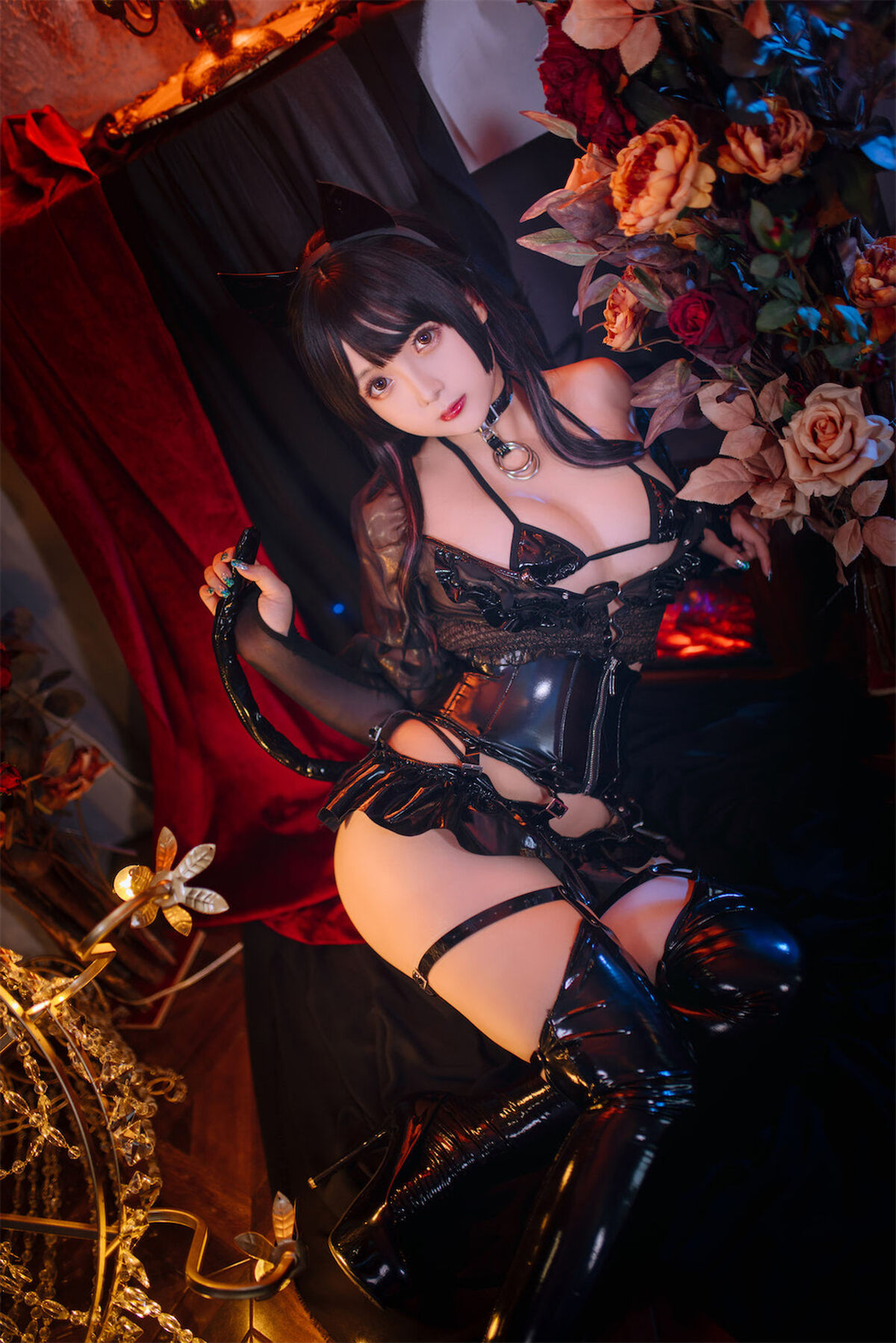 Coser@日奈娇 – 皮衣系列 猫猫领域 Part2