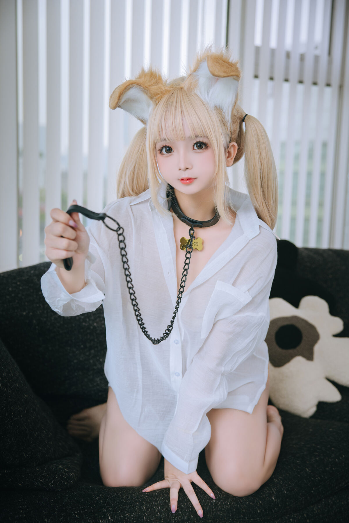 Coser@日奈娇 – 衬衫小狗 Part2