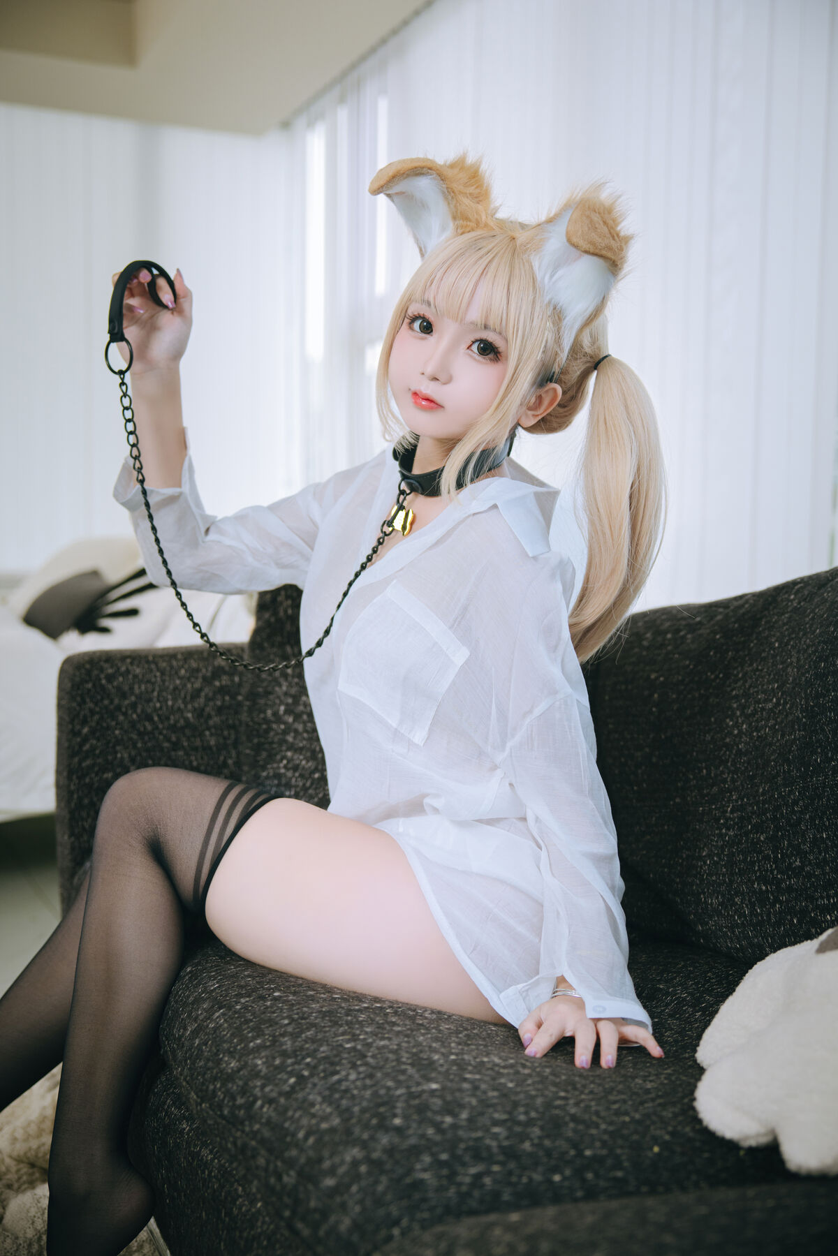 Coser@日奈娇 – 衬衫小狗 Part2