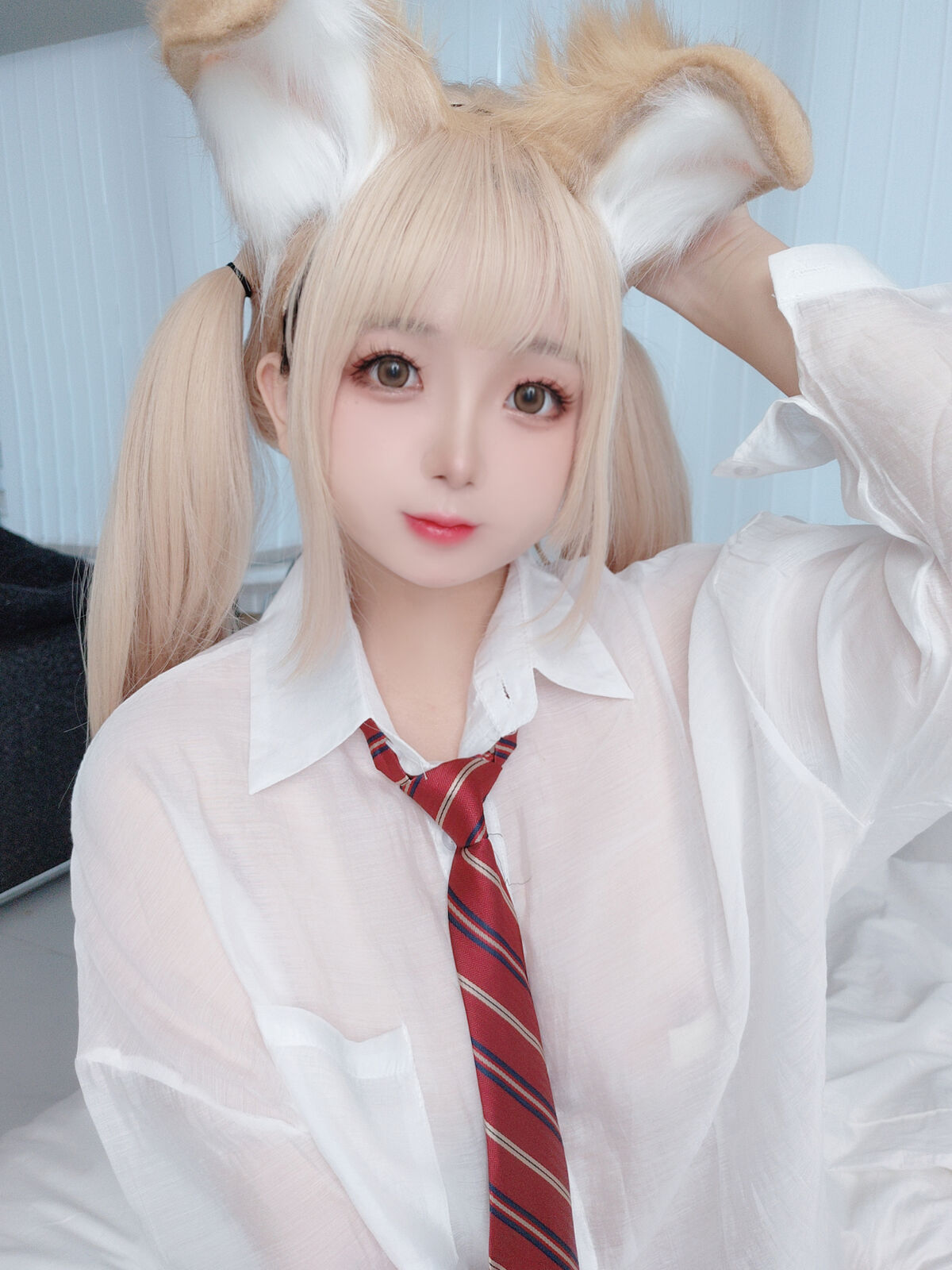 Coser@日奈娇 – 衬衫小狗 Part2