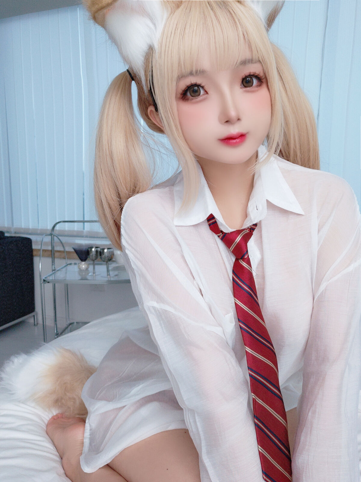 Coser@日奈娇 – 衬衫小狗 Part2