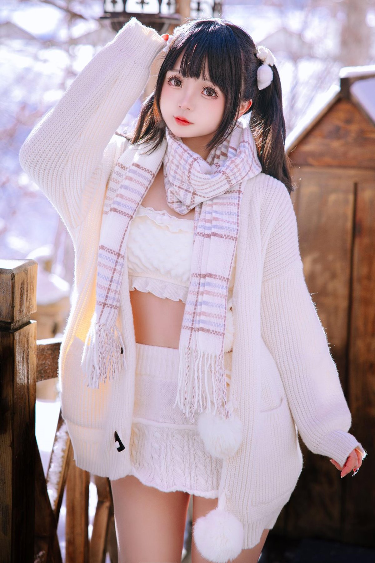 Coser@日奈娇 – 雪地少女 Part1