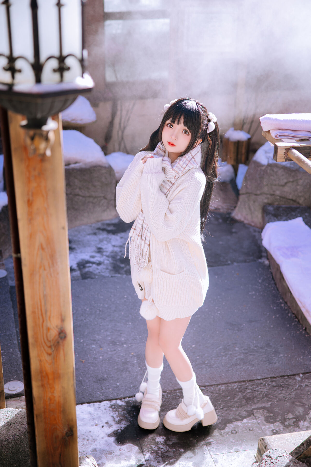 Coser@日奈娇 – 雪地少女 Part1