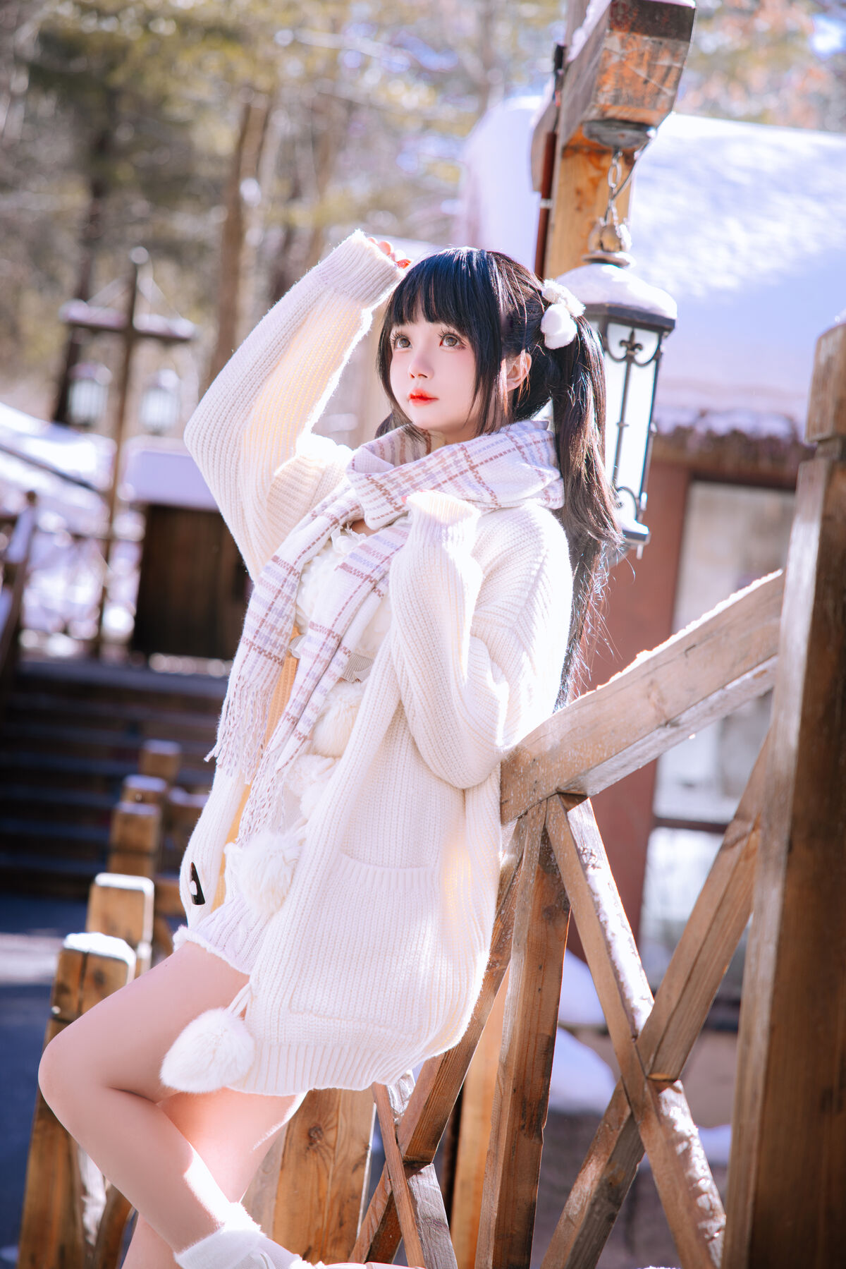 Coser@日奈娇 – 雪地少女 Part1