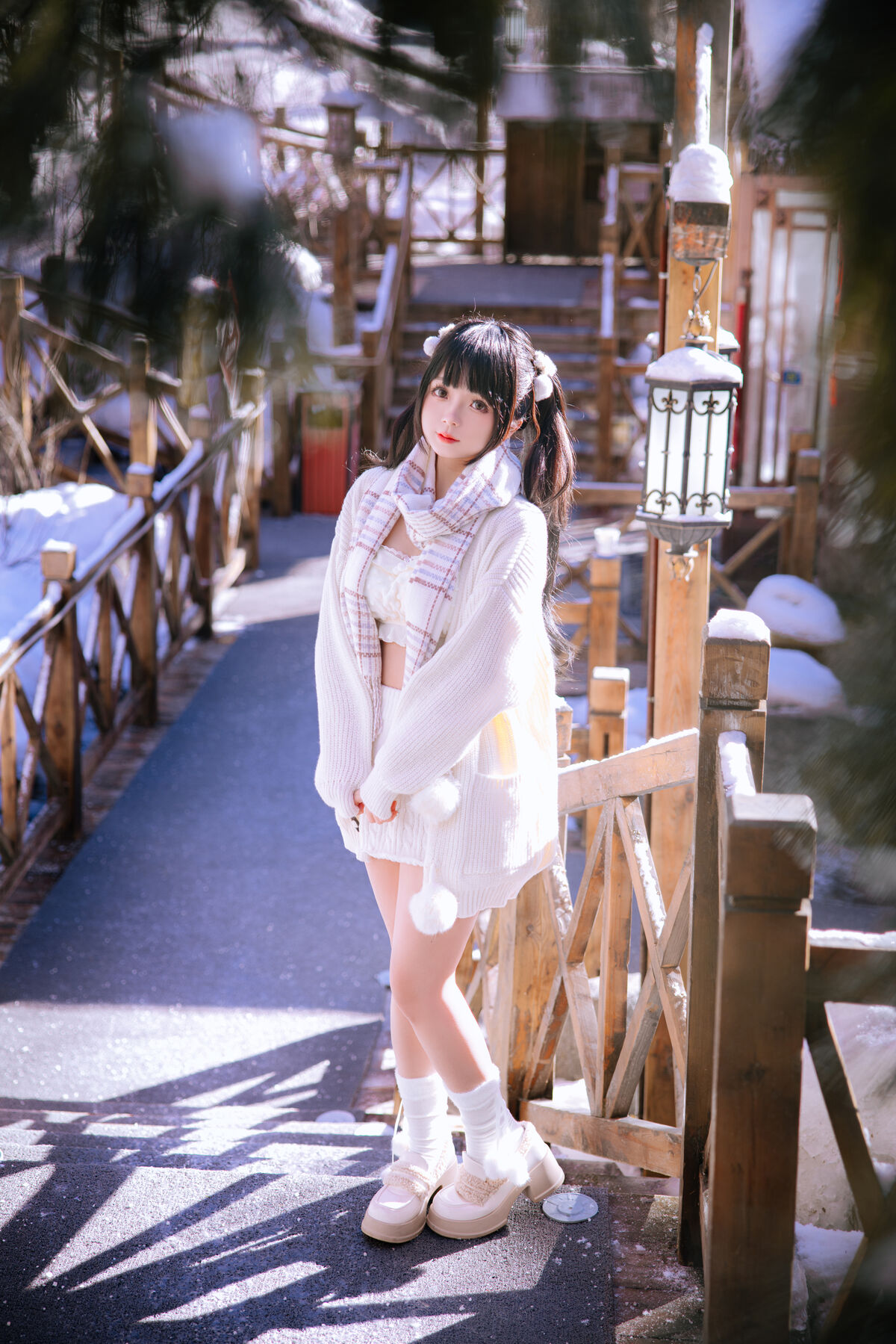 Coser@日奈娇 – 雪地少女 Part1