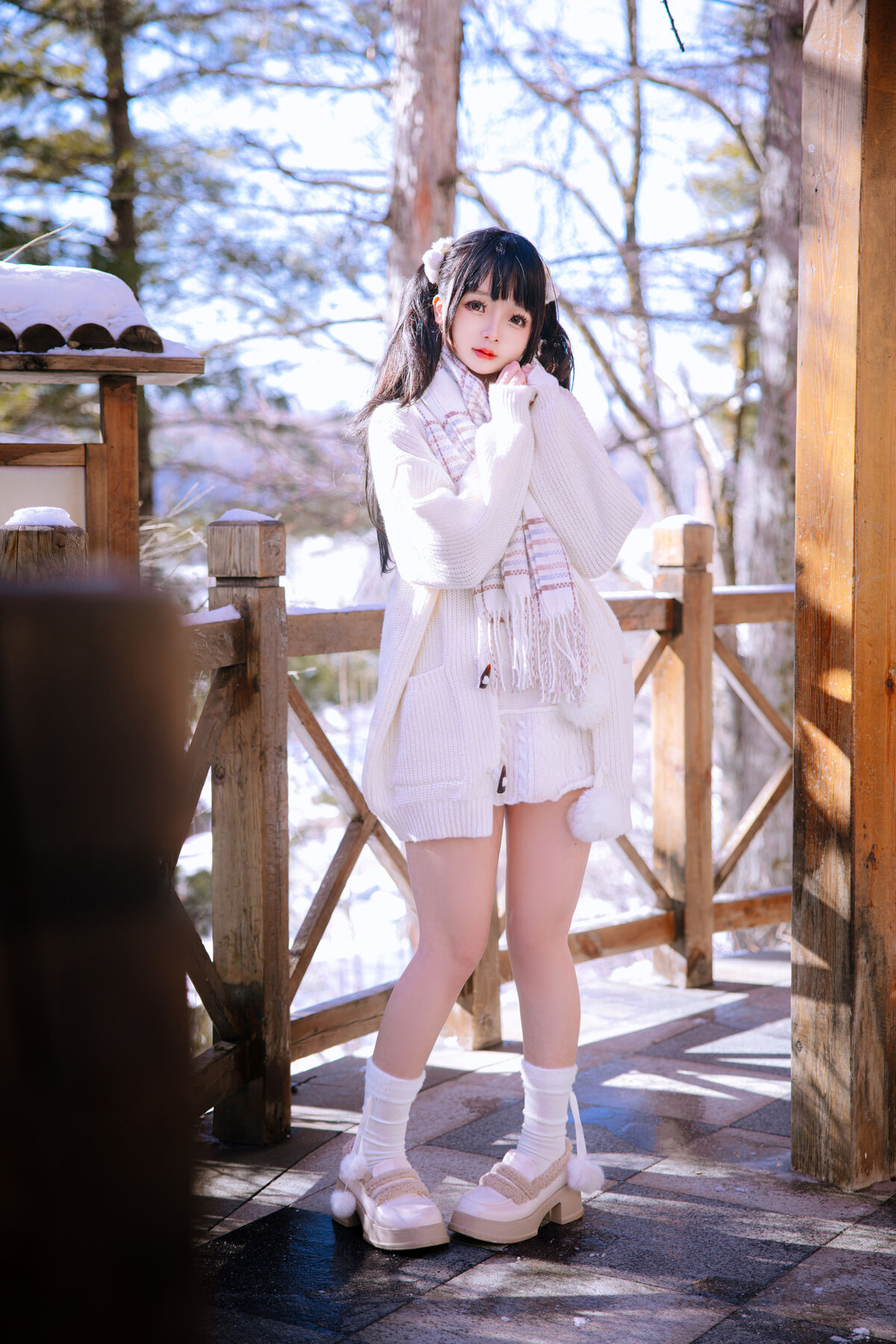 Coser@日奈娇 – 雪地少女 Part1