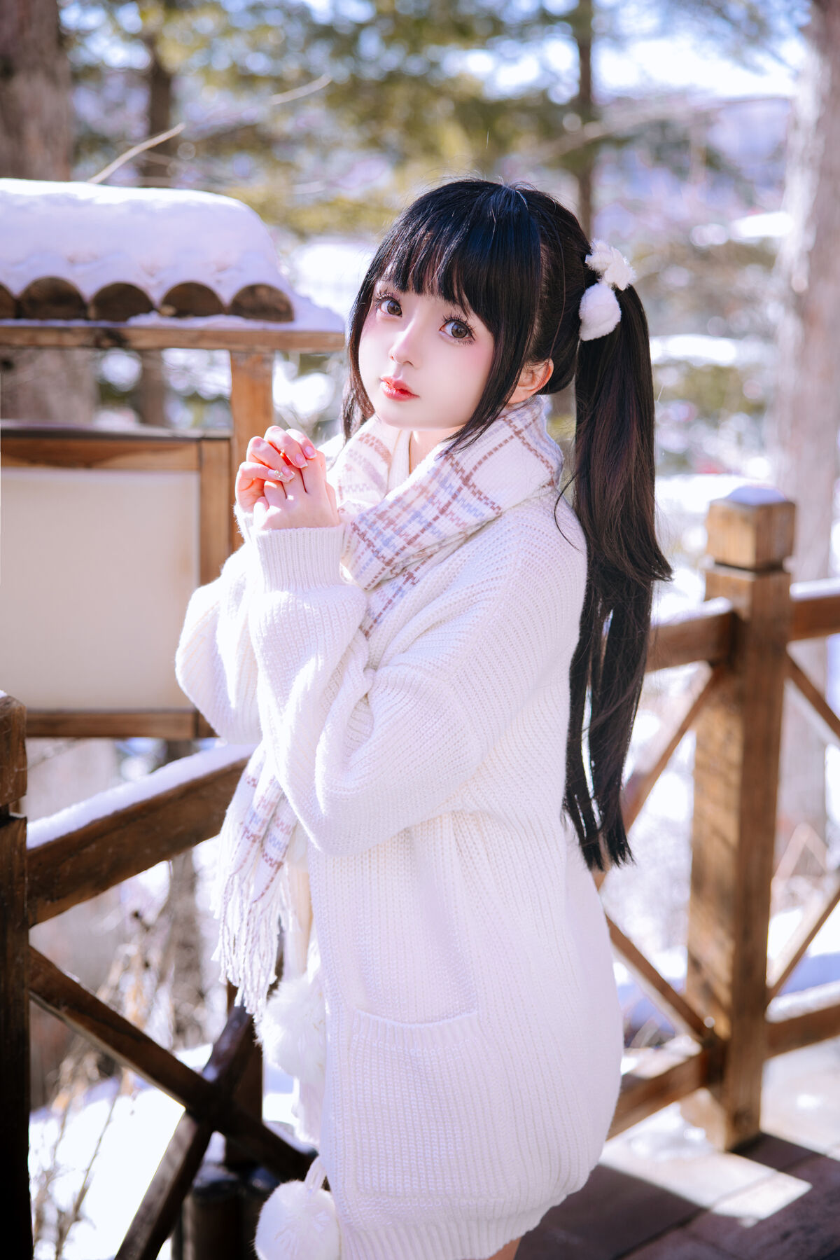 Coser@日奈娇 – 雪地少女 Part1