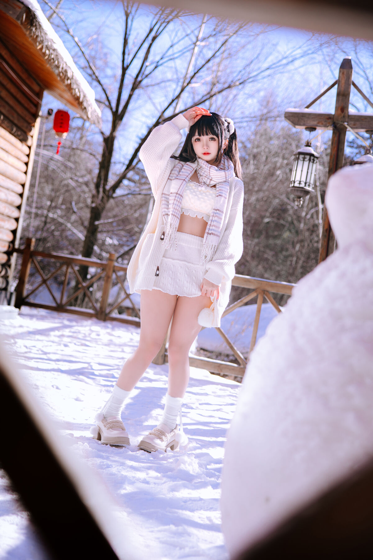 Coser@日奈娇 – 雪地少女 Part1