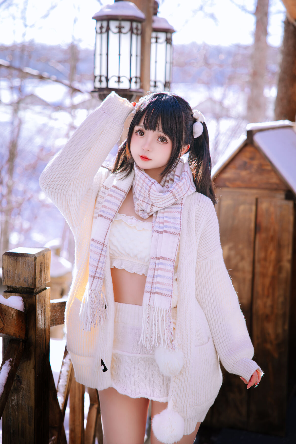 Coser@日奈娇 – 雪地少女 Part1