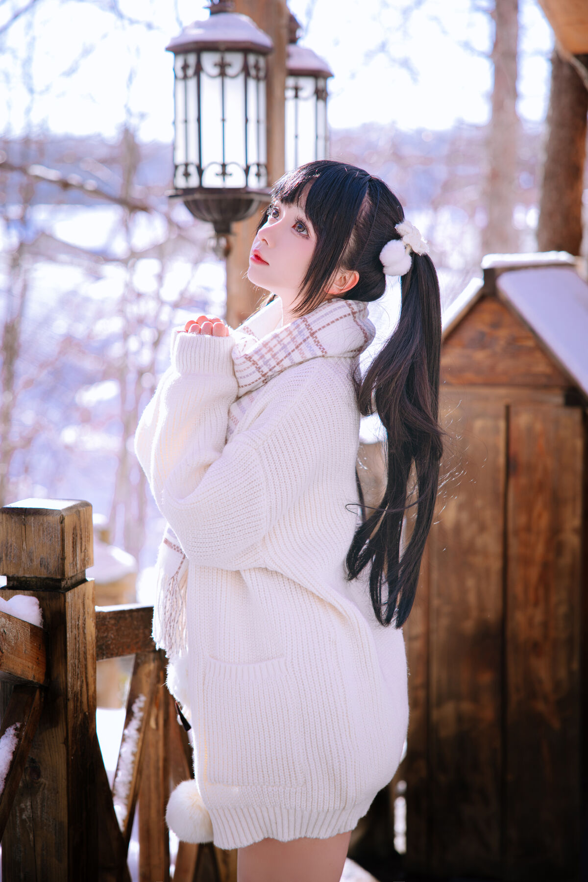 Coser@日奈娇 – 雪地少女 Part1